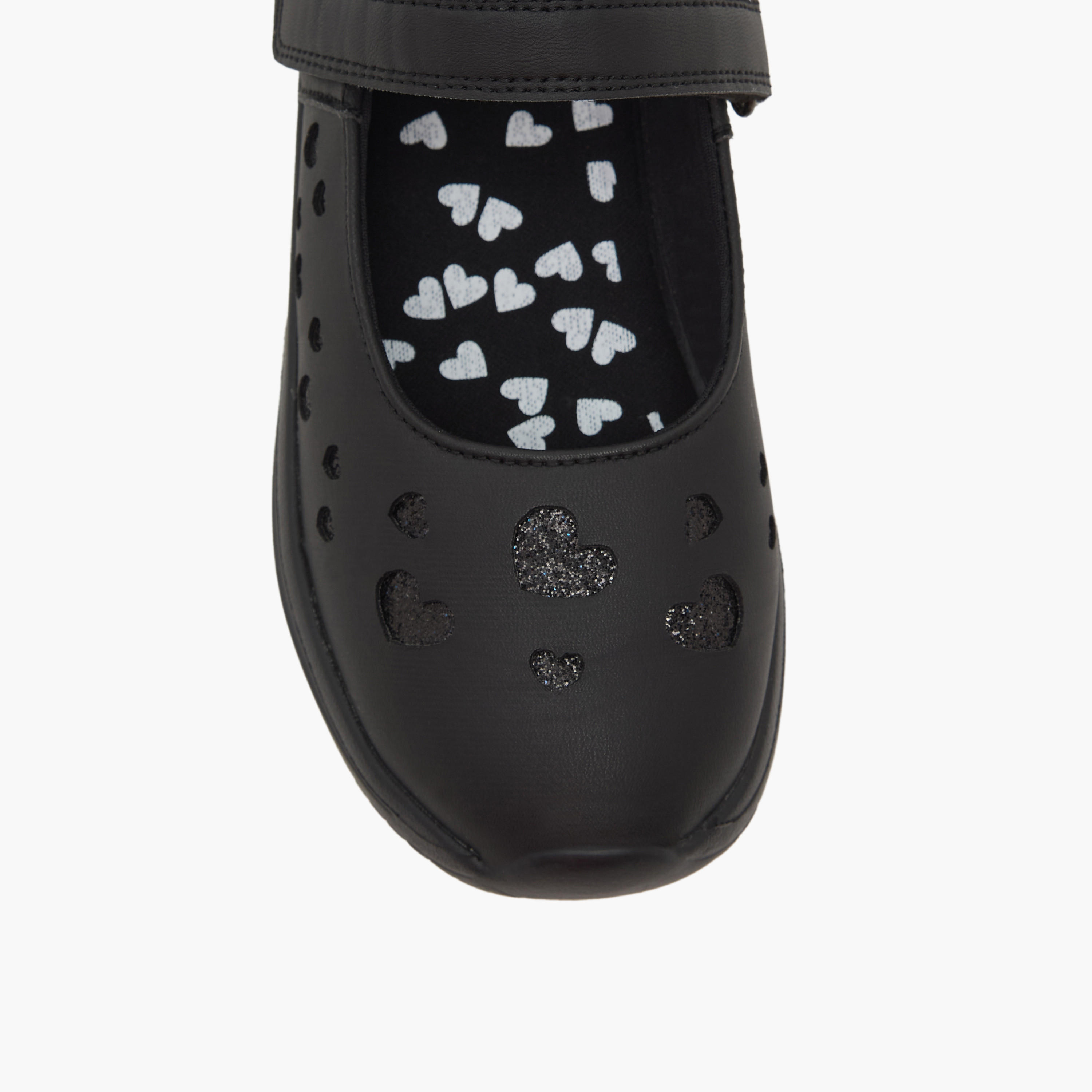Dash Girls Hook & Loop Mary Jane School Shoes-girls-shoes-maryjanes-image-7