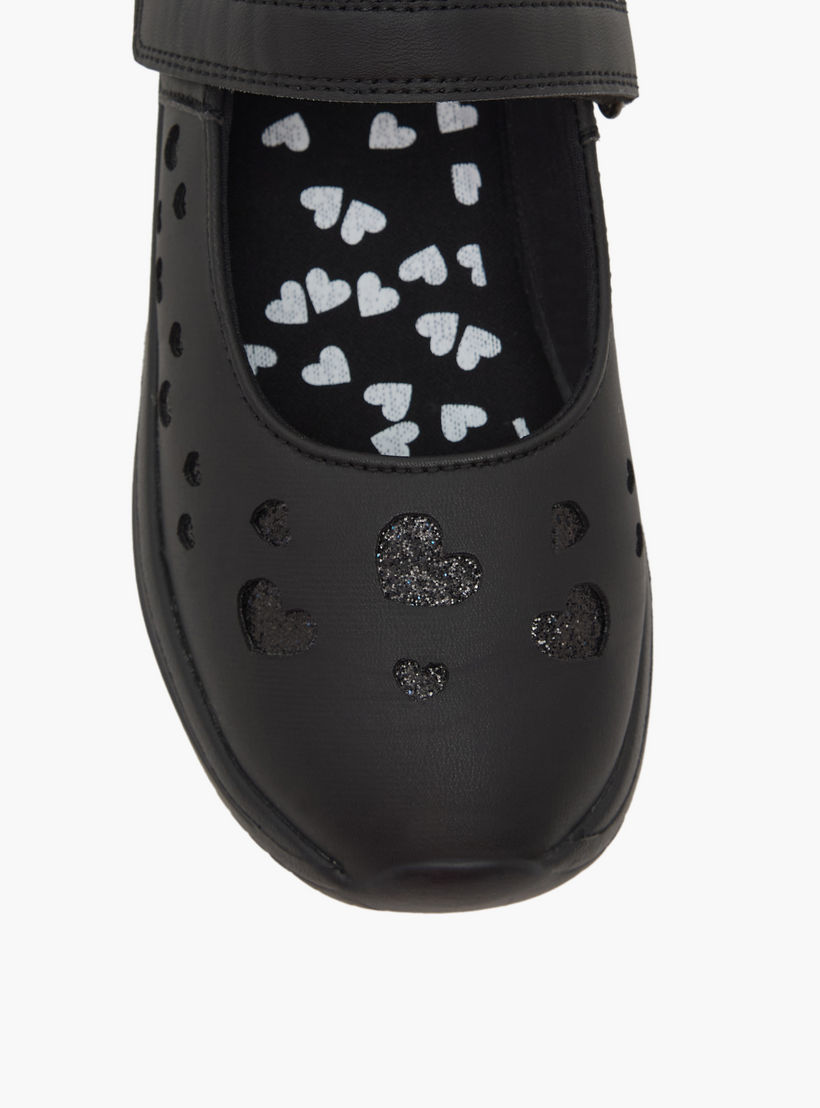 Dash Girls Hook & Loop Mary Jane School Shoes-girls-shoes-maryjanes-image-7