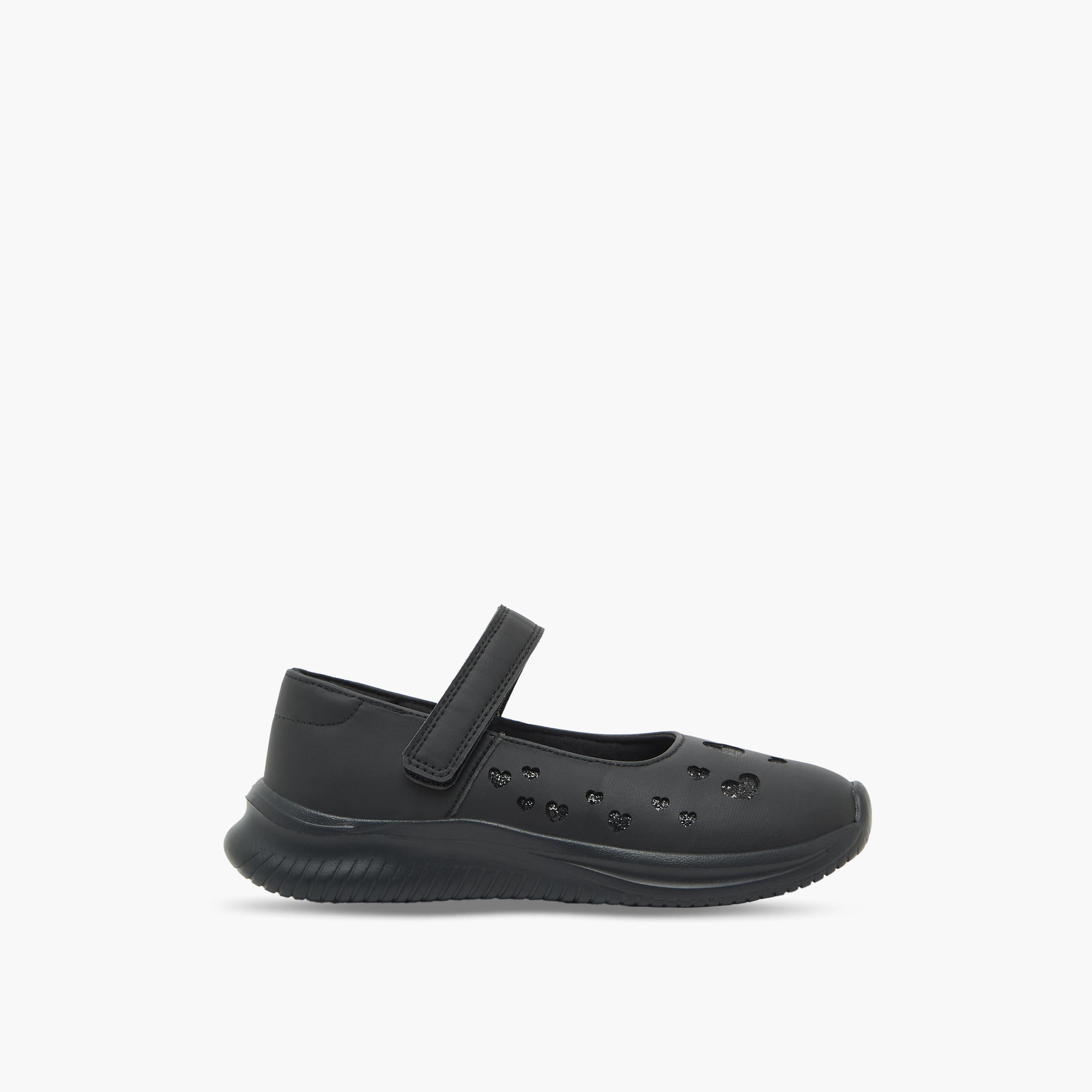 Dash Girls Hook & Loop Mary Jane School Shoes-girls-shoes-maryjanes-image-3