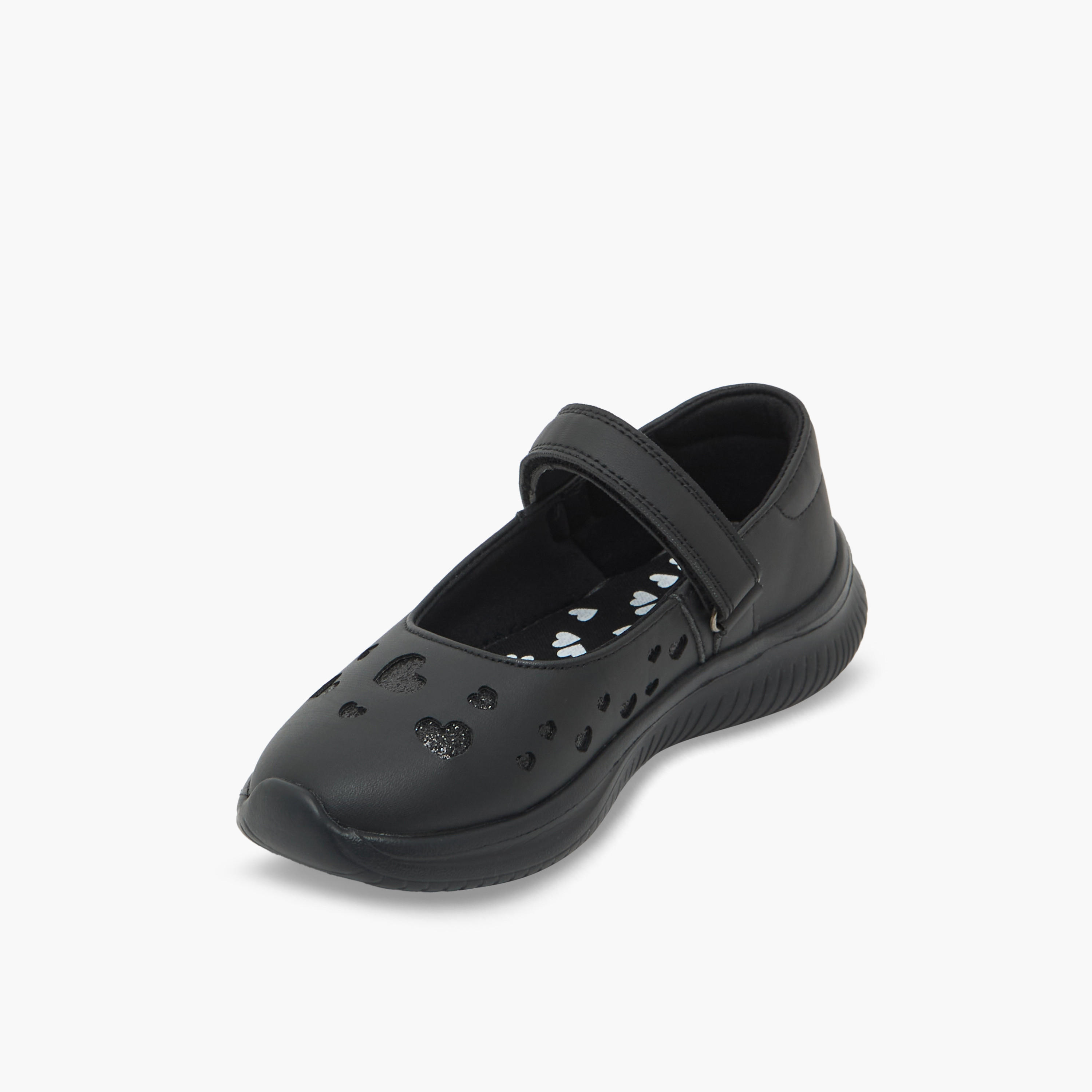 Dash Girls Hook & Loop Mary Jane School Shoes-girls-shoes-maryjanes-image-4