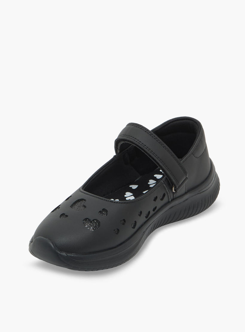 Dash Girls Hook & Loop Mary Jane School Shoes-girls-shoes-maryjanes-image-4