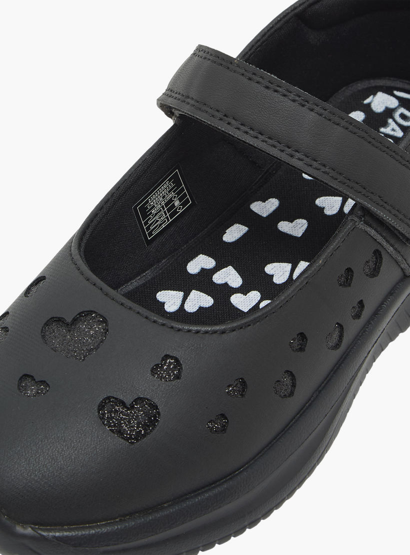 Dash Girls Hook & Loop Mary Jane School Shoes-girls-shoes-maryjanes-image-9