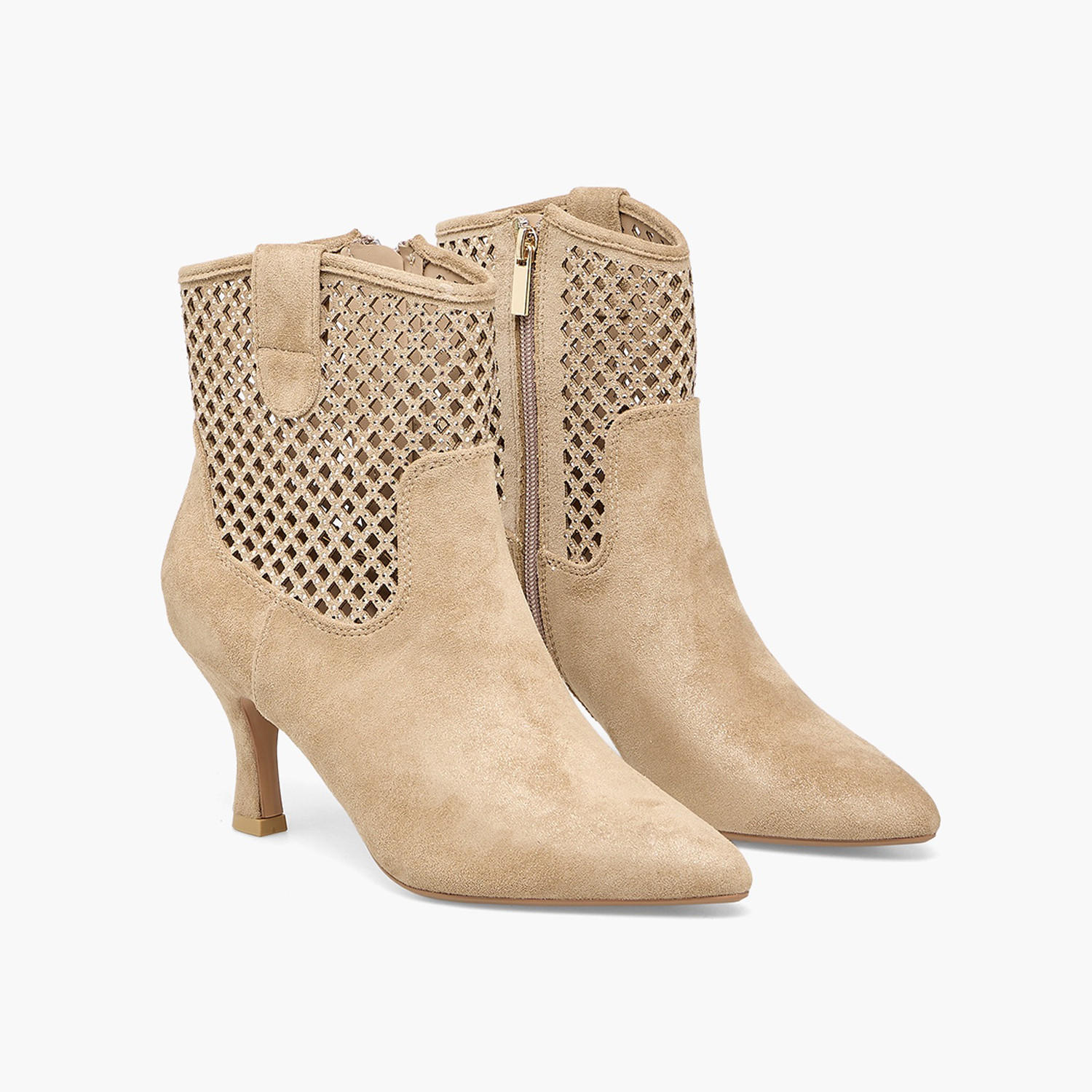 Flora Bella Women Laser Cut Ankle Boots-women-shoes-boots-image-1