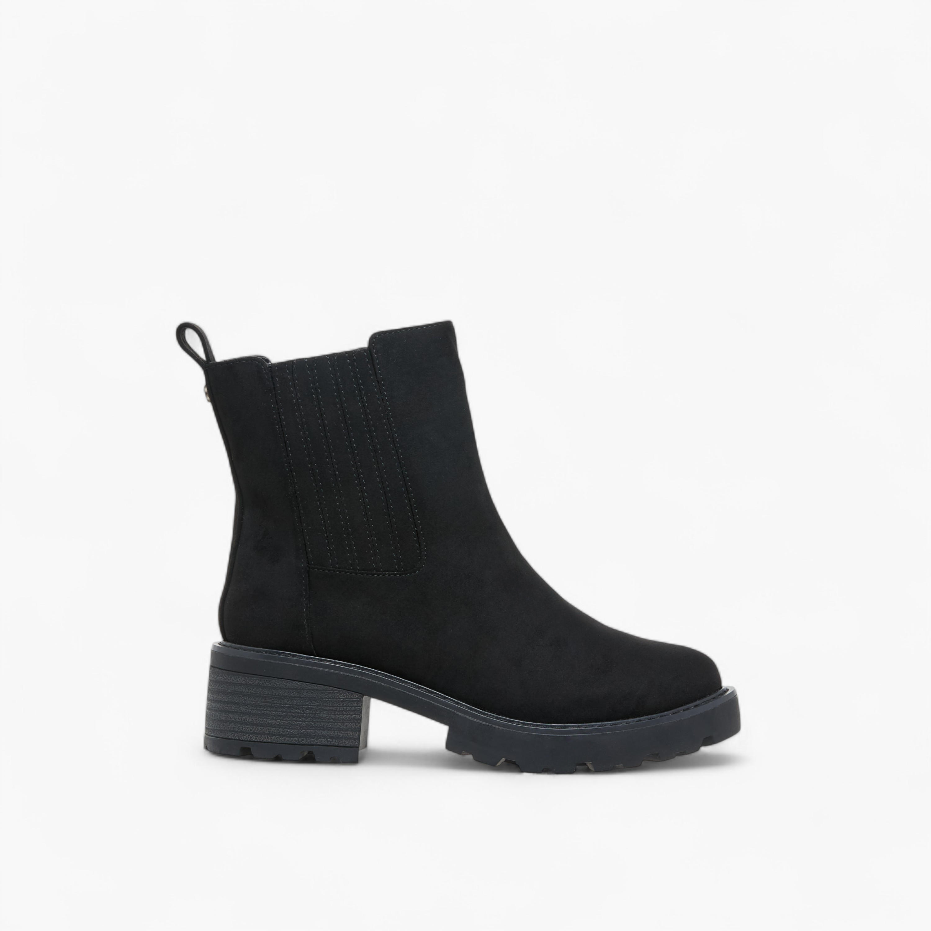 بوت تشيلسي سادة بكعب سميك للنساء من لي كوبر-women-shoes-boots-image-3