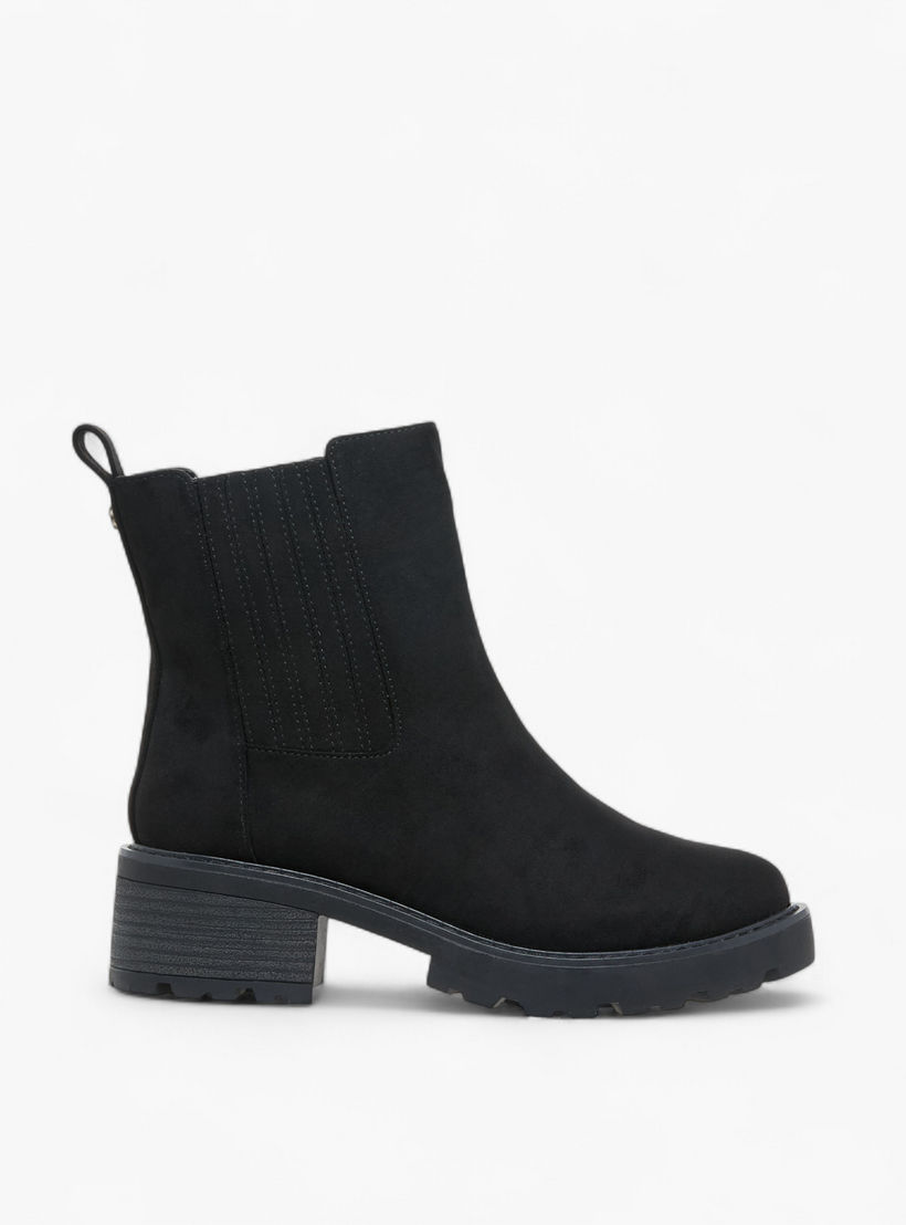 بوت تشيلسي سادة بكعب سميك للنساء من لي كوبر-women-shoes-boots-image-3