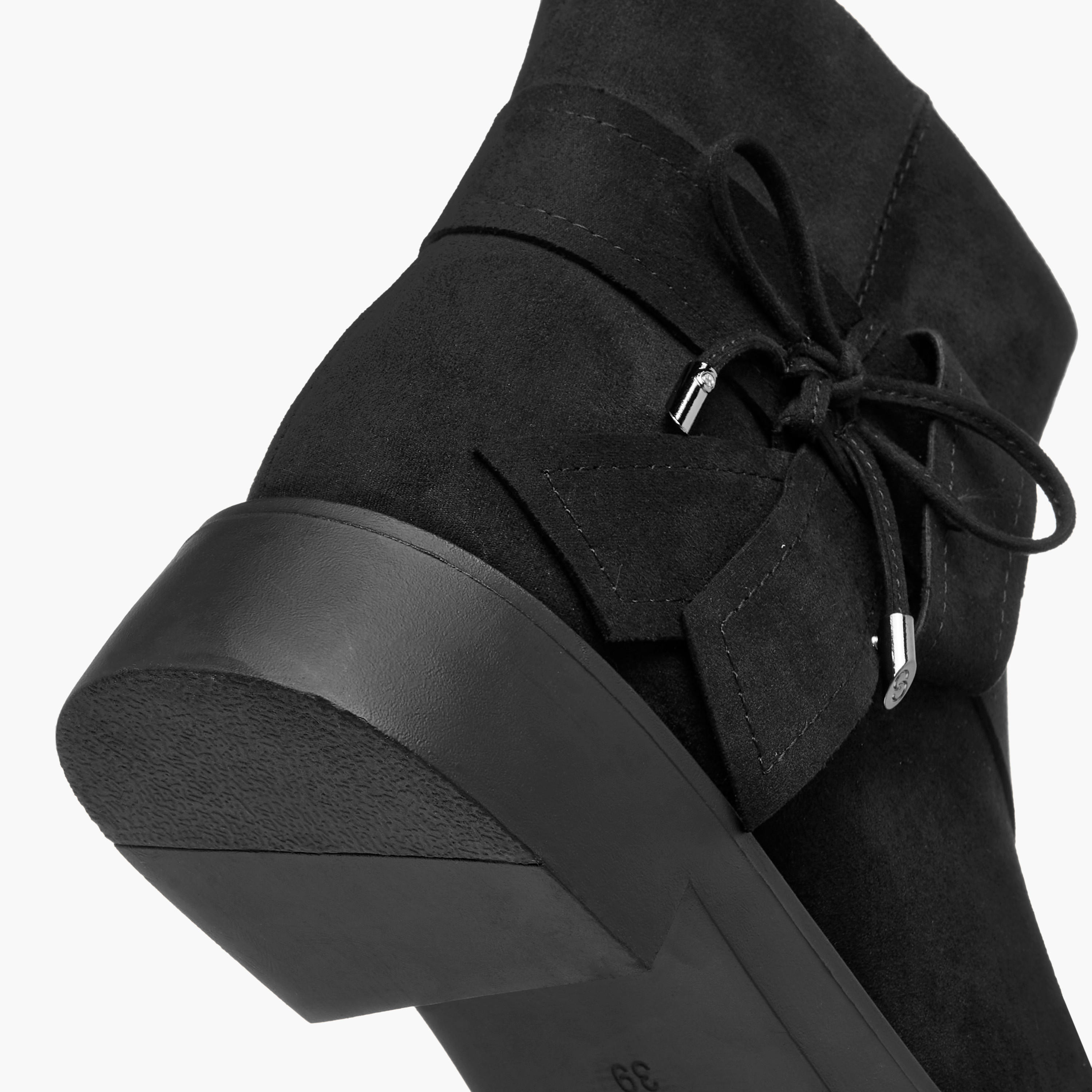 بوت كاحل بزينة فيونكة وسحاب إغلاق للنساء من سيليست-women-shoes-boots-image-5