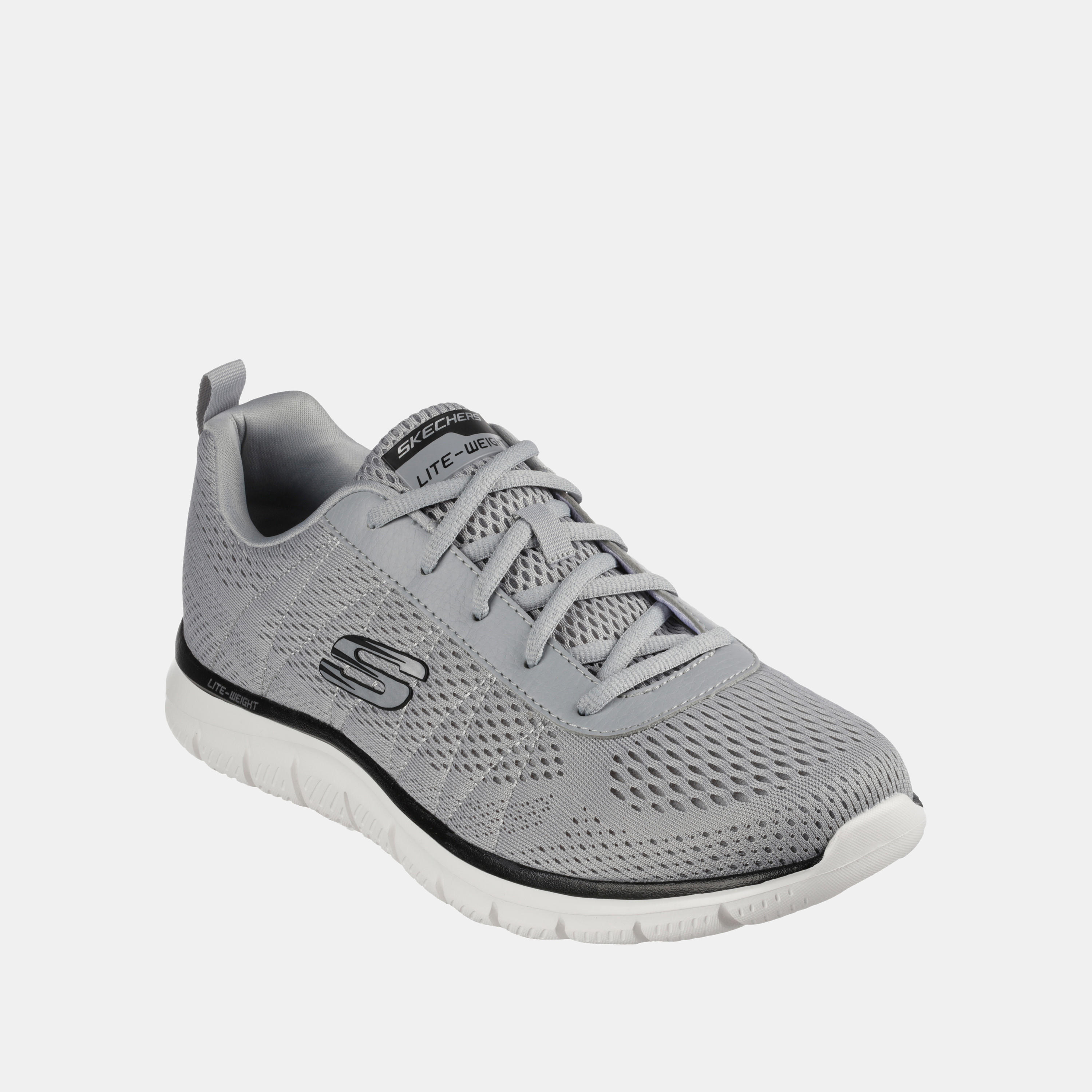 حذاء تدريب تراك مولتون برباط للرجال من سكتشرز - 232081-LGBK-sports-men-shoes-image-2