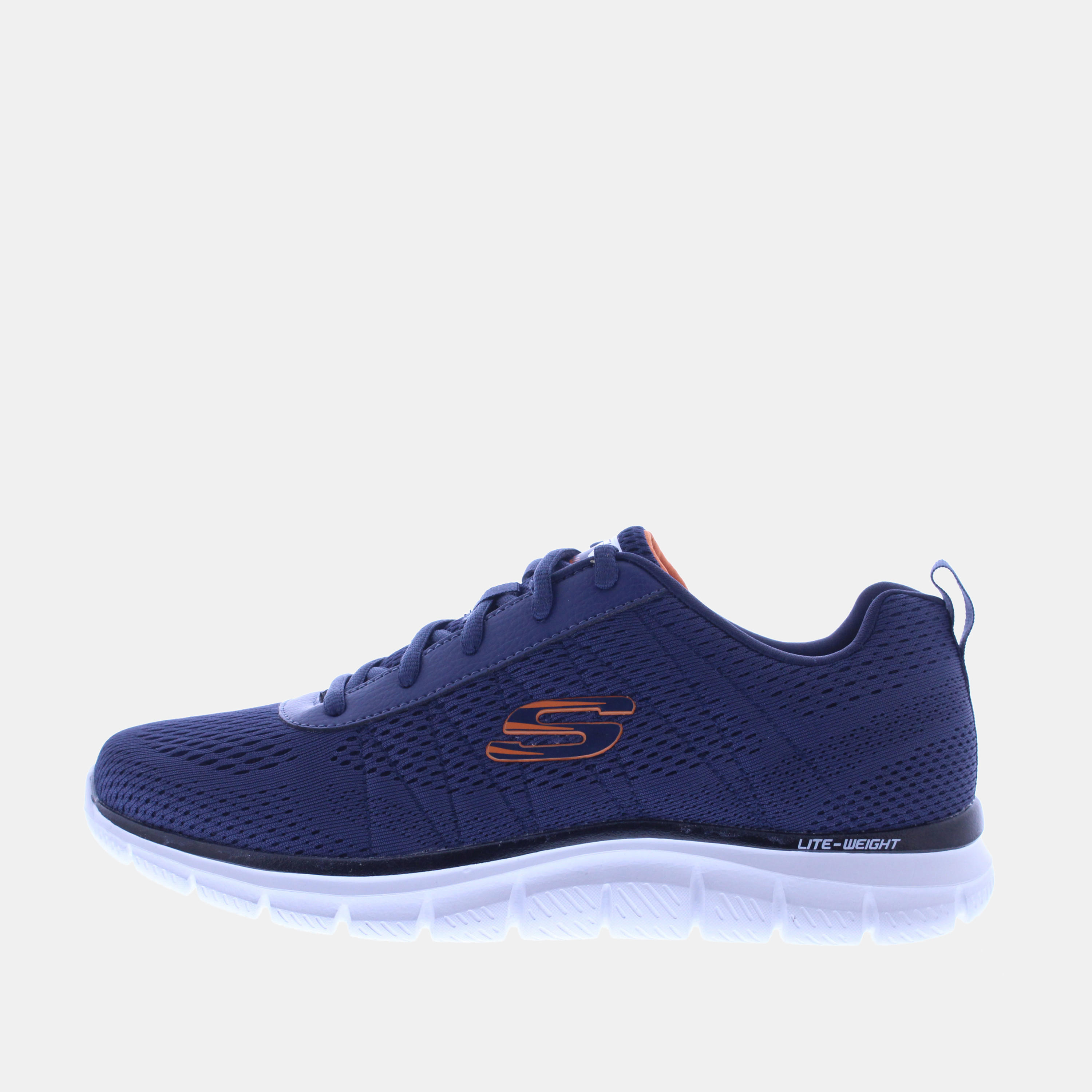 Skechers Men's Textured Sports Shoes with Lace-Up Closure - Track Moulton-sports-men-shoes-image-1