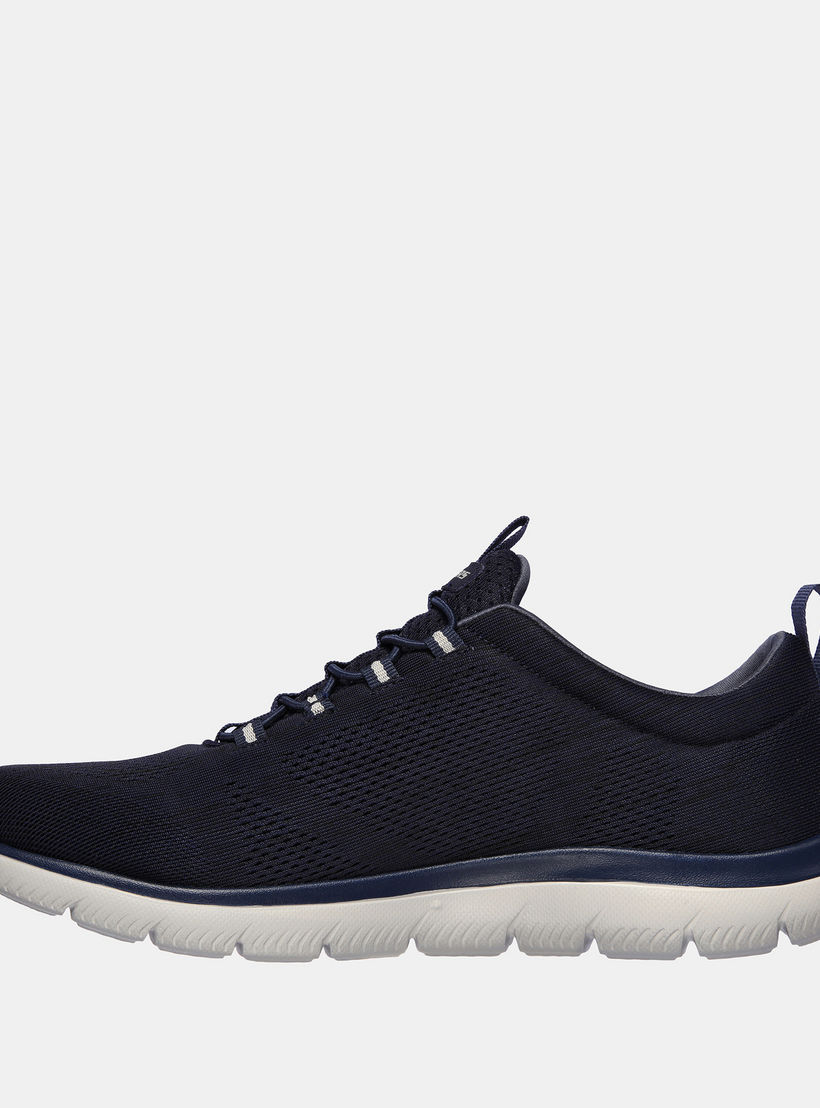 Skechers Men's Summits Slip-On Lace-Up Shoes - 232186-NVY-sports-men-shoes-image-5