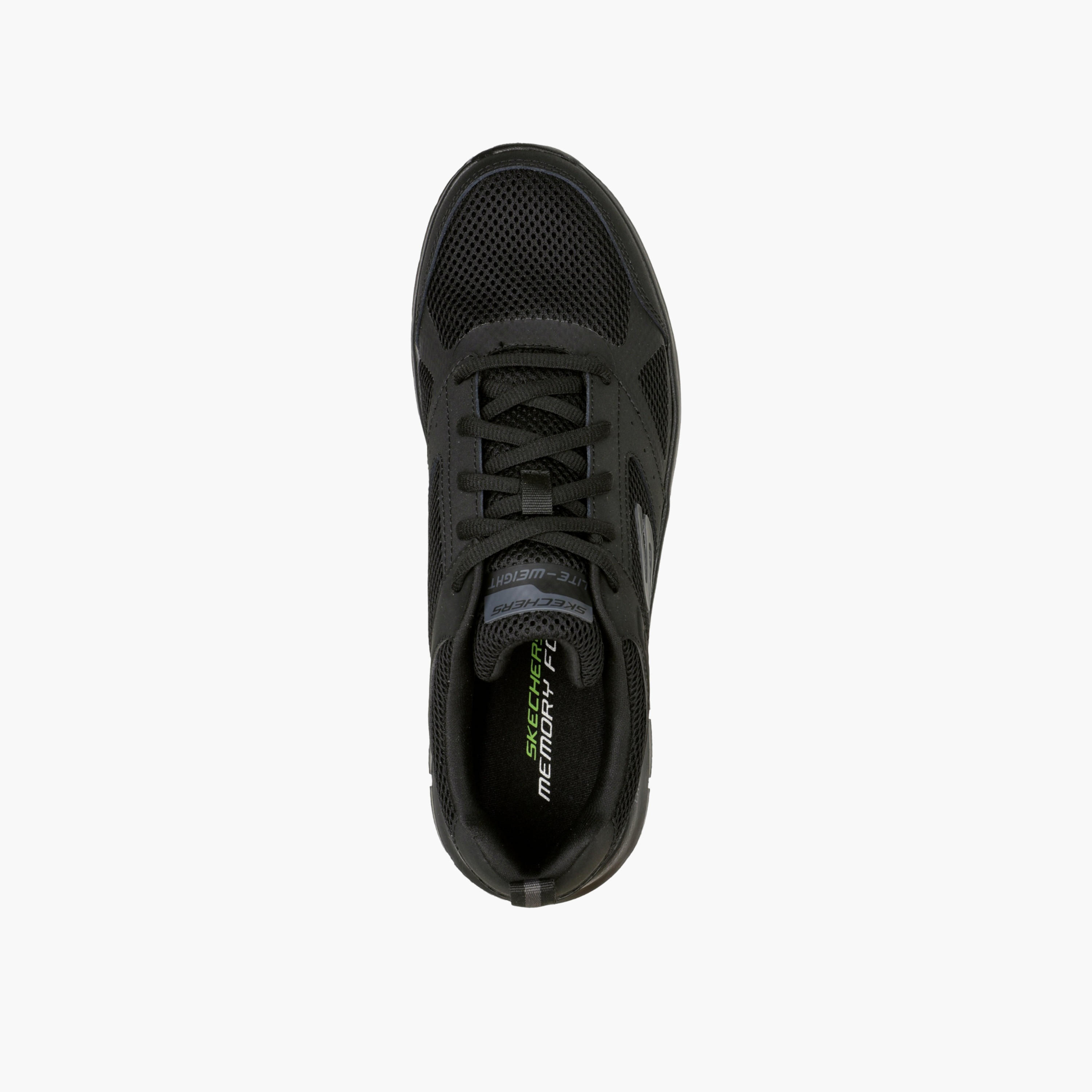 Skechers Men Panelled Leather Lace-Up Sports Shoes-sports-men-shoes-image-2