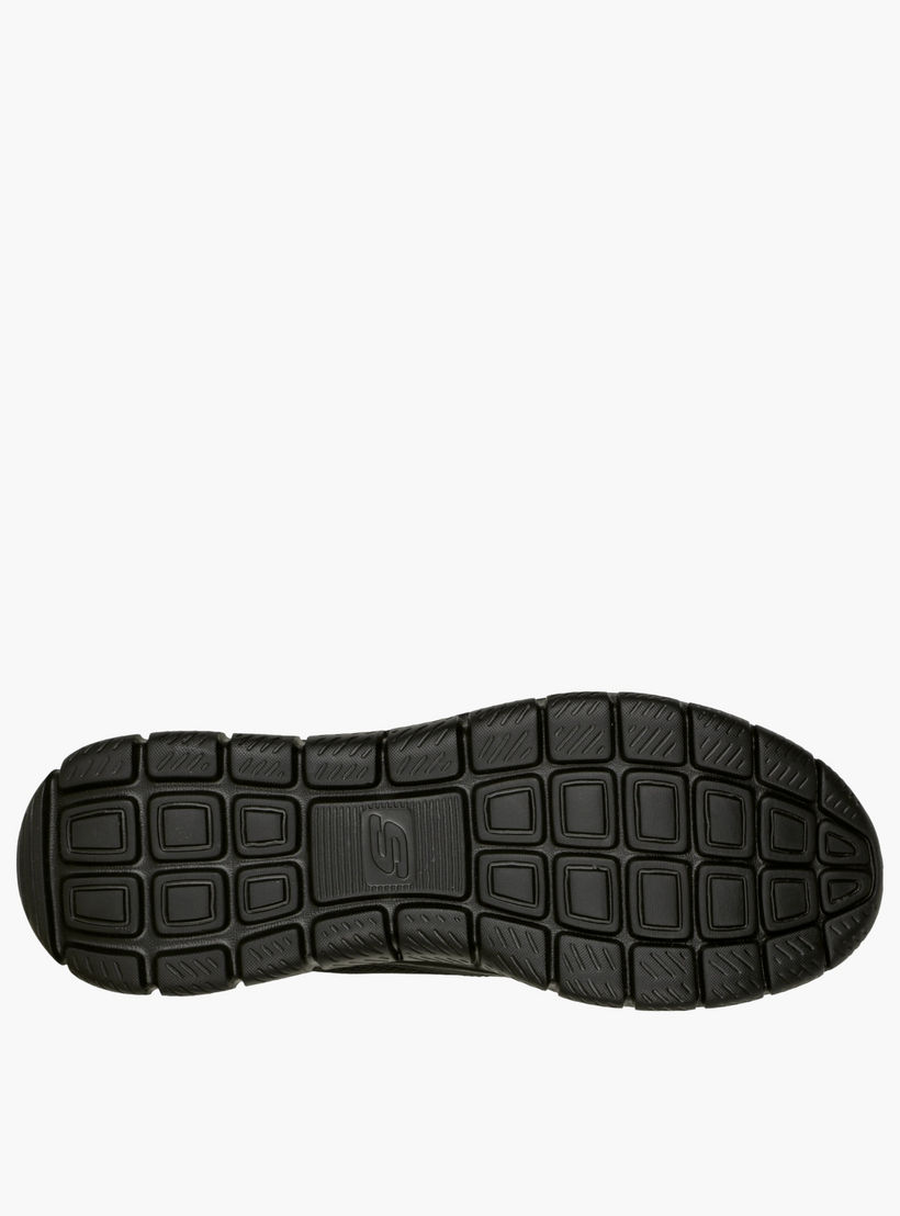 Skechers Men Panelled Leather Lace-Up Sports Shoes-sports-men-shoes-image-3