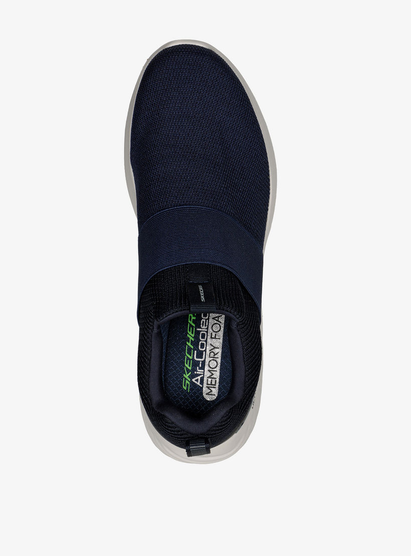 حذاء رياضي بارز الملمس وسهل الارتداء للرجال من سكيتشرز - BOUNDER INSHORE-sports-men-shoes-image-3