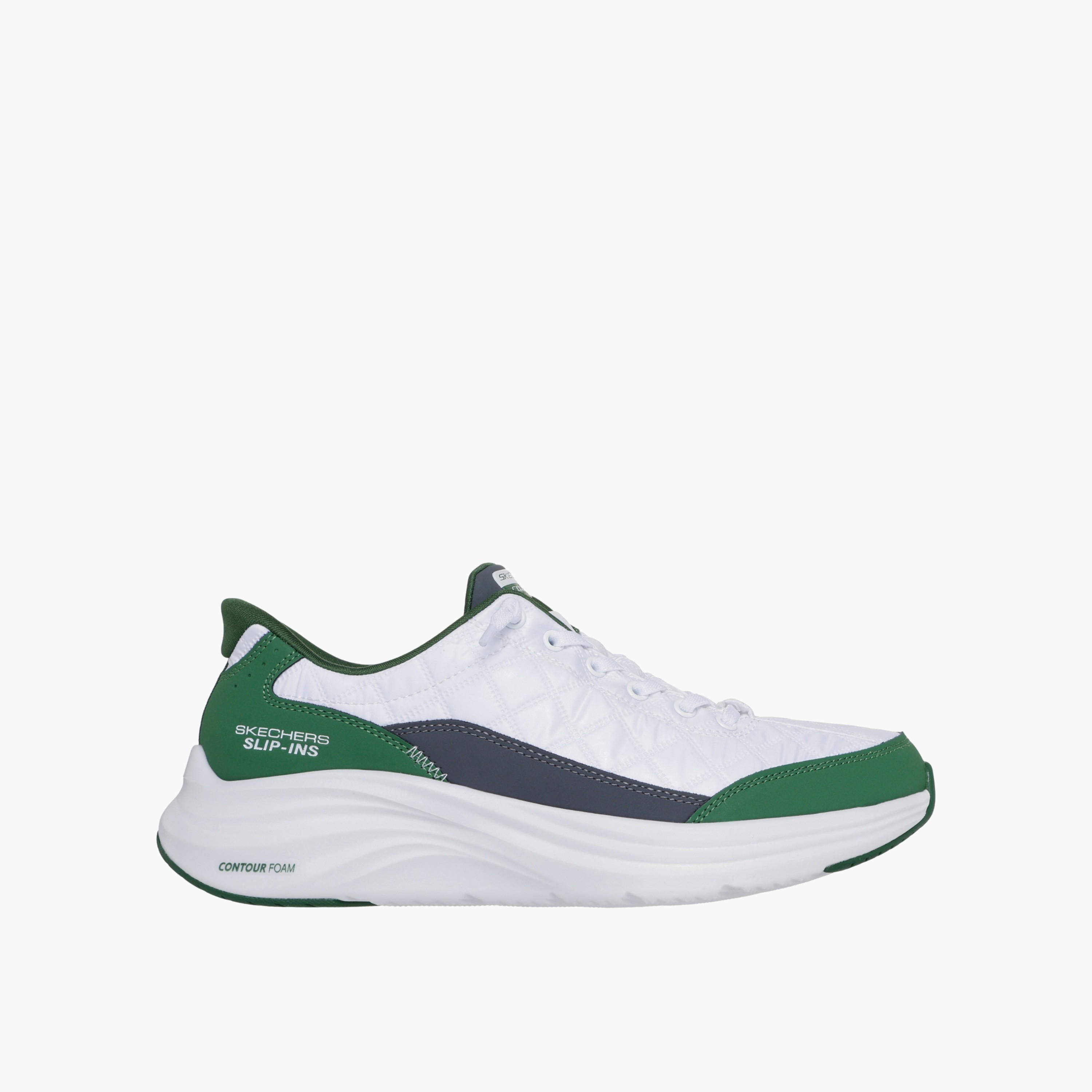 Skechers Men Quilted Lace-Up Sports Shoes-sports-men-shoes-image-1