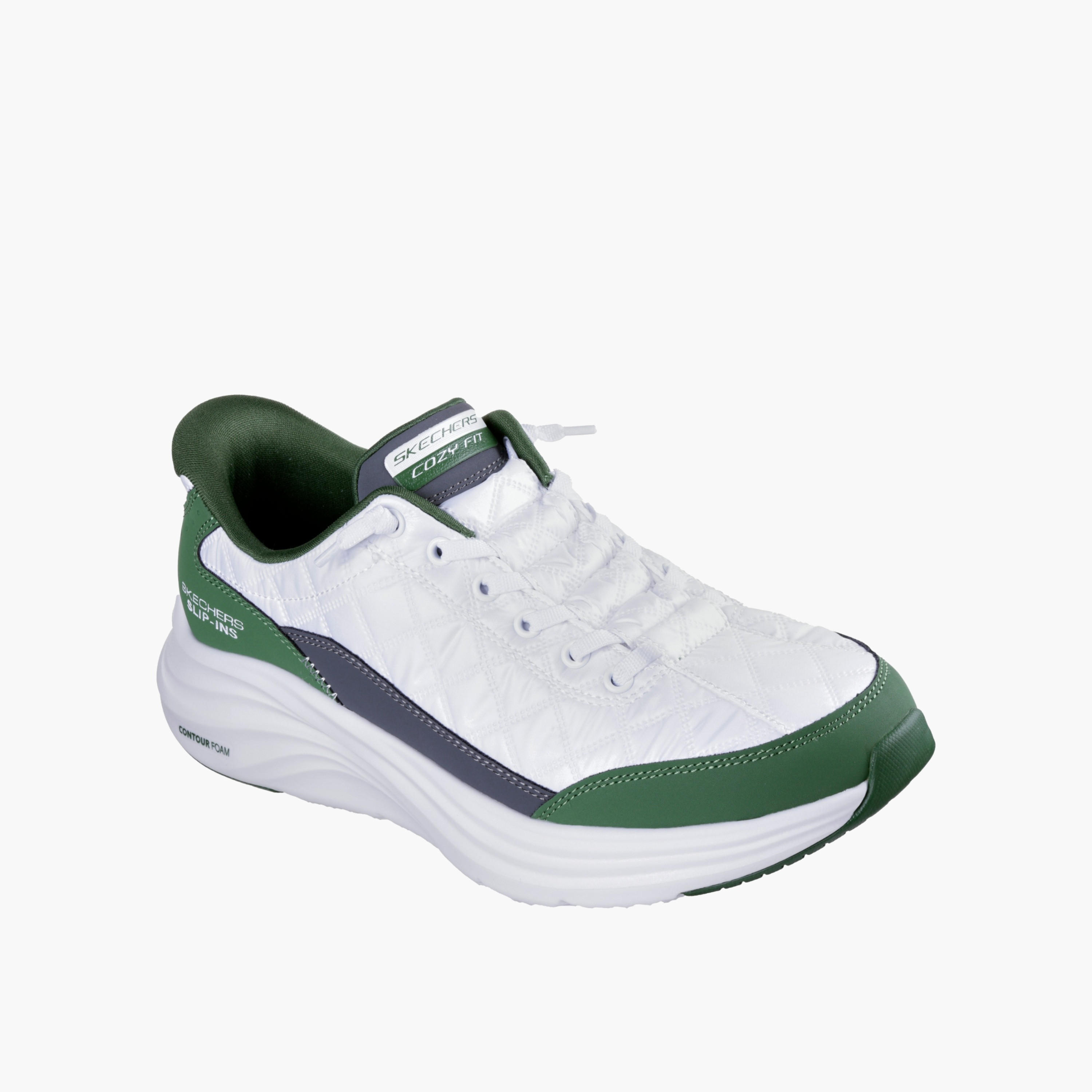 Skechers Men Quilted Lace-Up Sports Shoes-sports-men-shoes-image-5