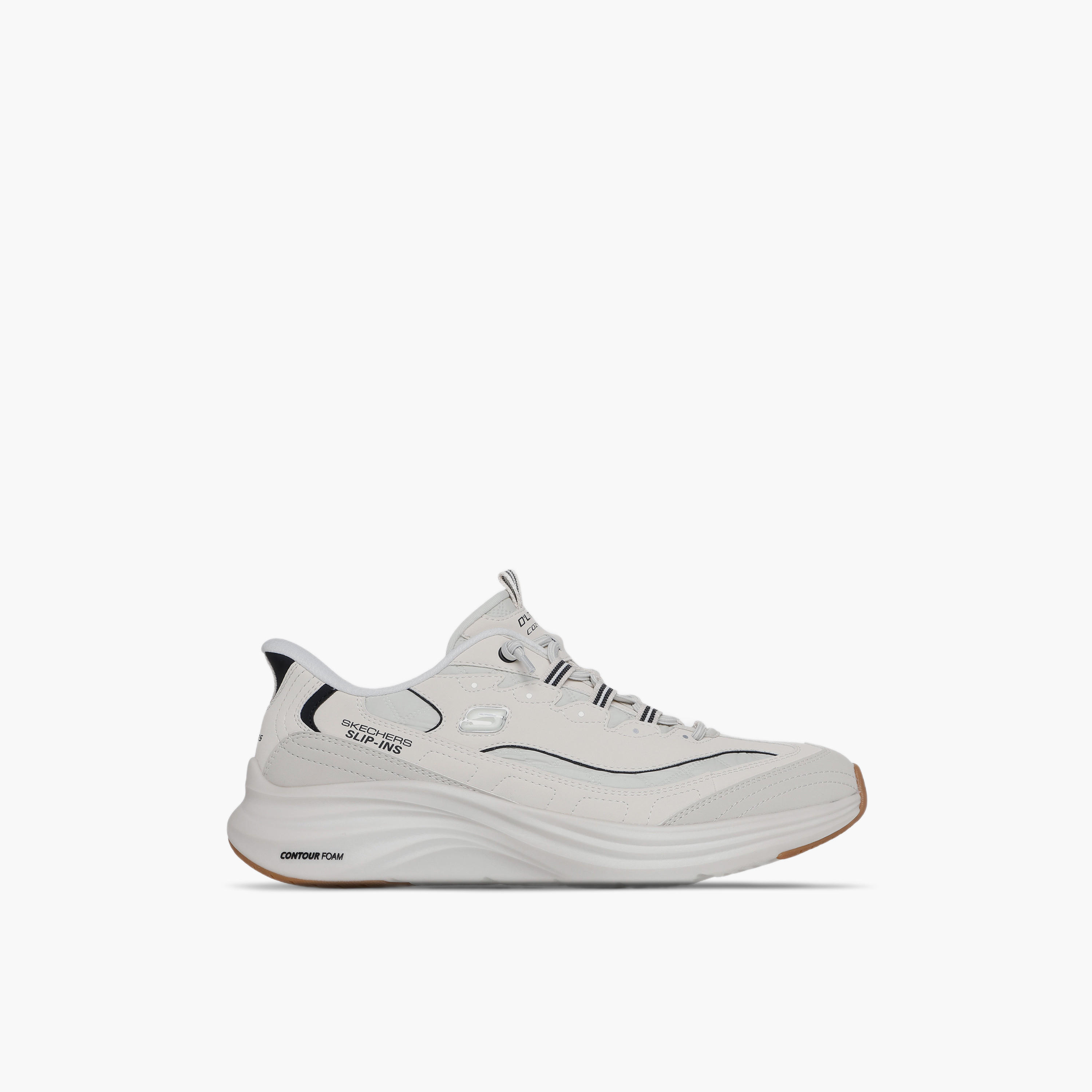 Skechers Men Contour Foam Lace-Up Ankle Sneakers-men-shoes-sneakers-image-2