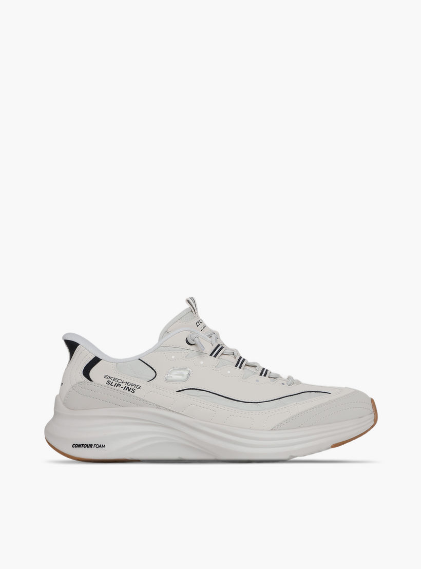 Skechers Men Contour Foam Lace-Up Ankle Sneakers-men-shoes-sneakers-image-2