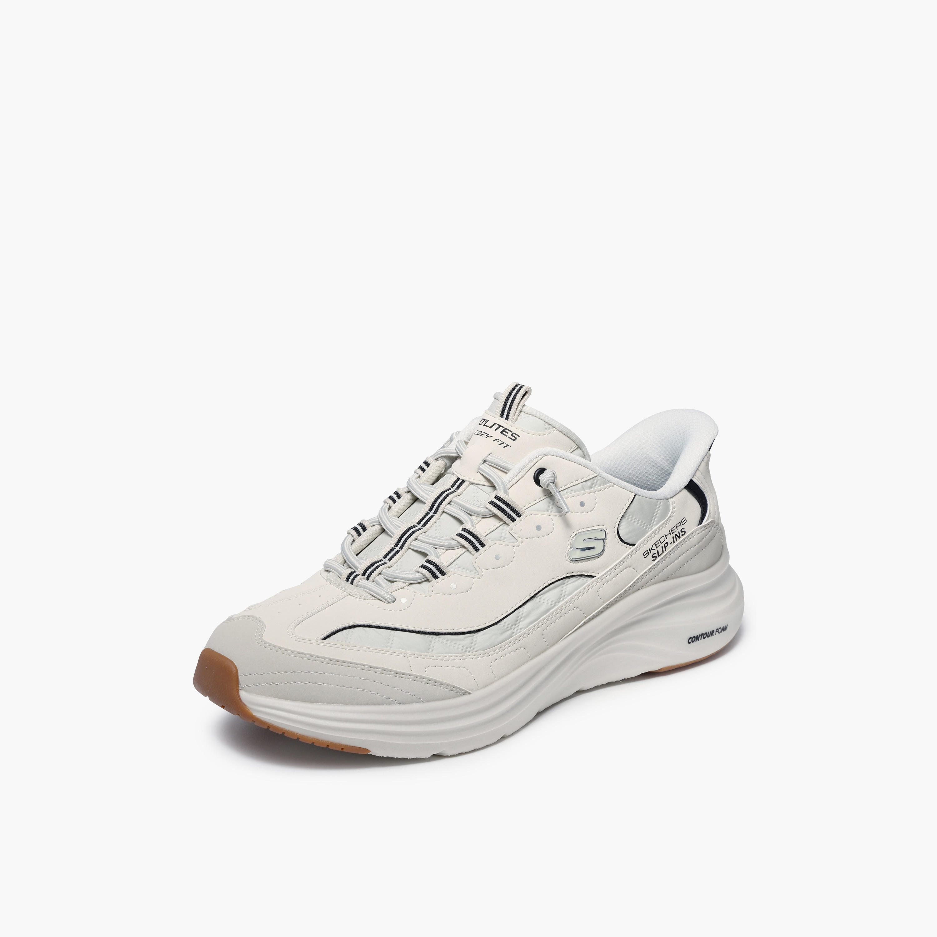 Skechers Men Contour Foam Lace-Up Ankle Sneakers-men-shoes-sneakers-image-5