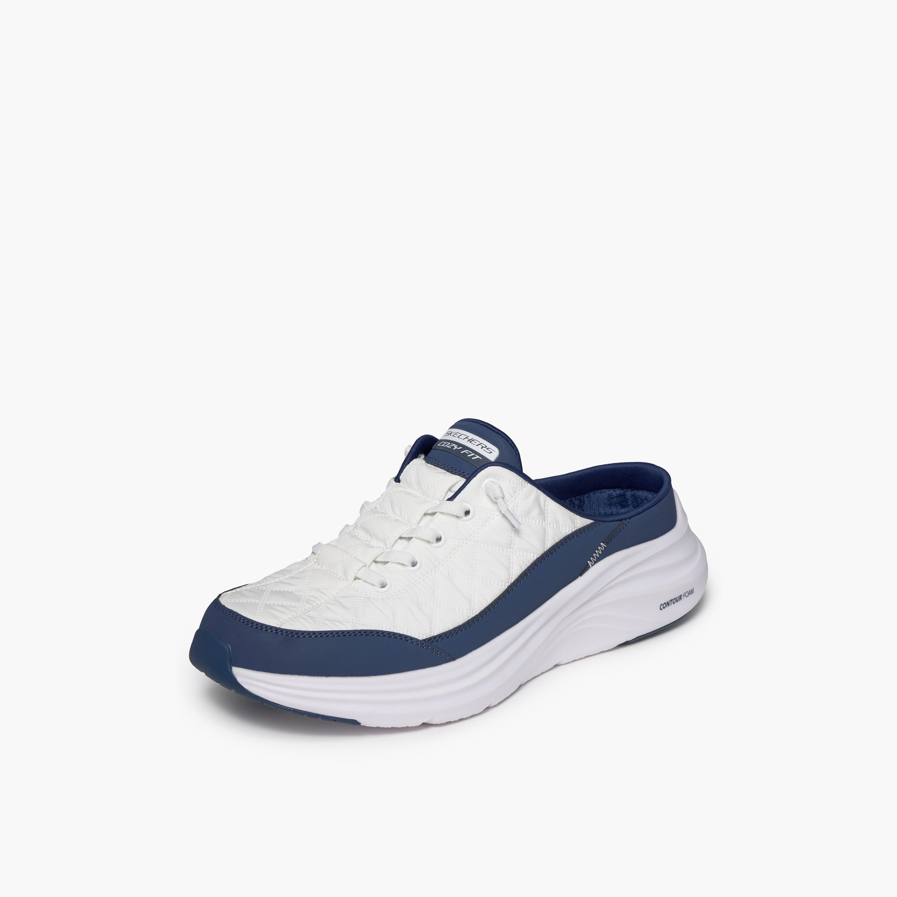 Skechers Men CONTOUR FOAM Slip-On Mule Sneakers - 232643-sports-men-shoes-image-4