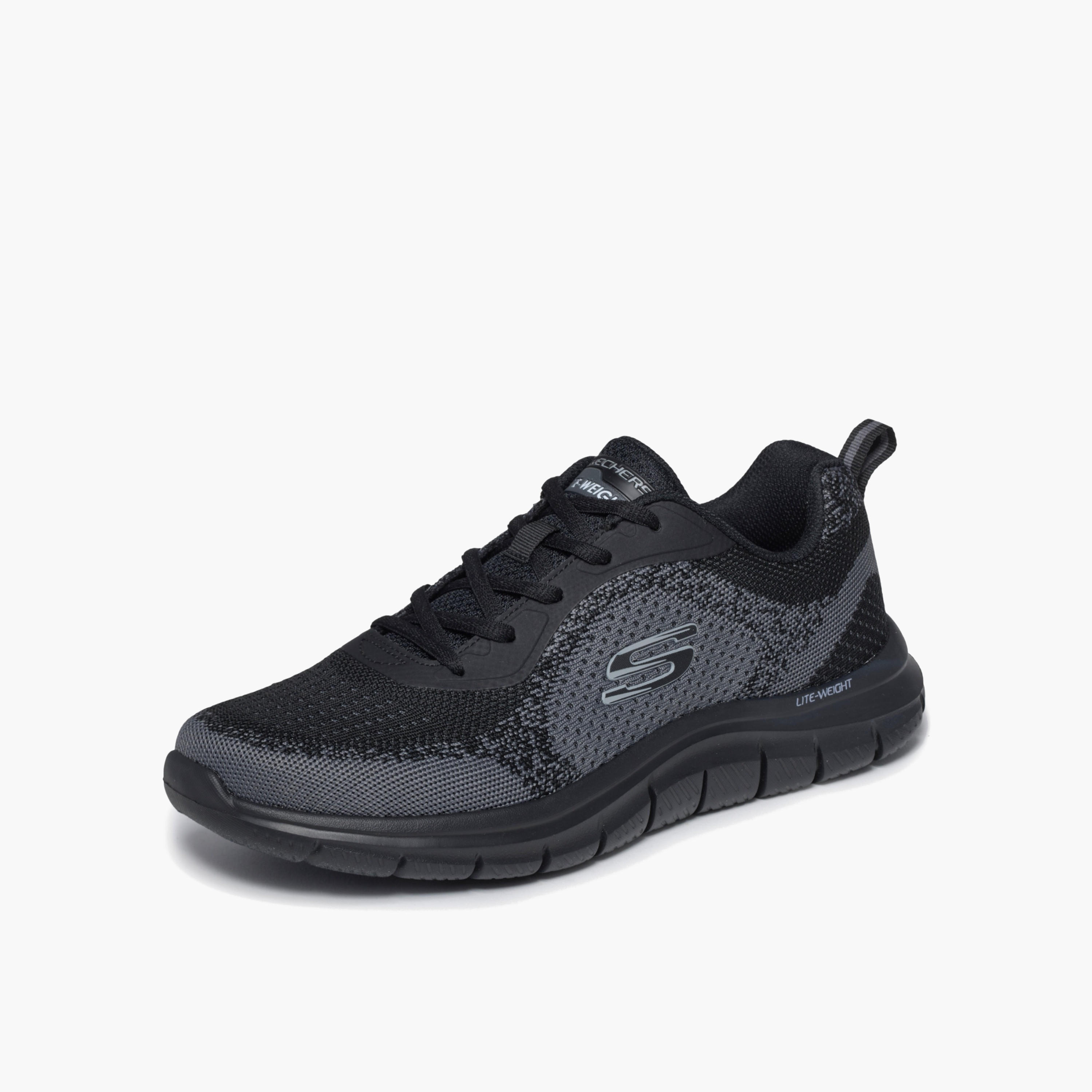 Skechers Men Panelled Lace-Up Sports Shoes-sports-men-shoes-image-3