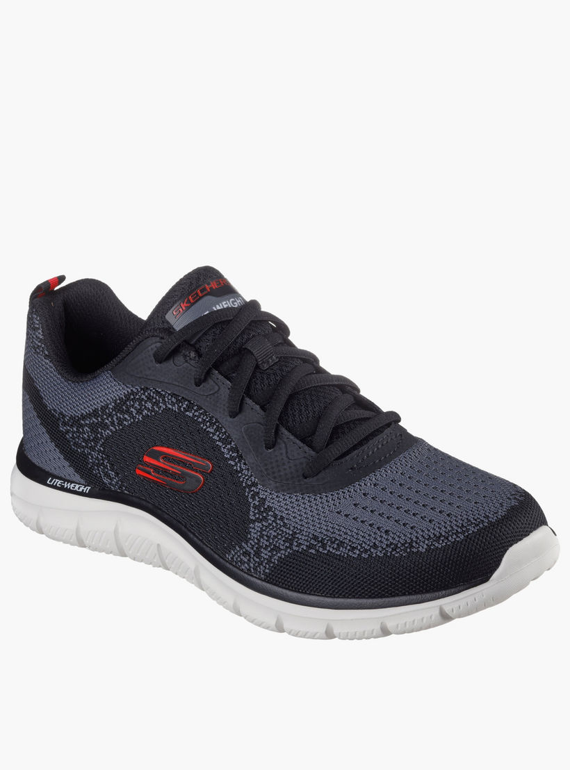 حذاء رياضي برباط وزينة الشعار للرجال من سكيتشرز-men-shoes-sneakers-image-4