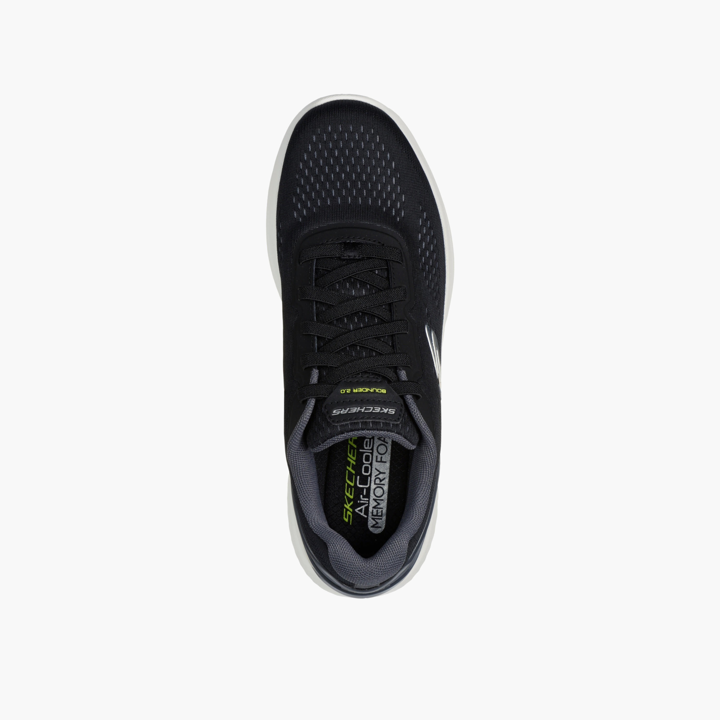 Skechers Men Logo Lace-Up Sports Shoes-sports-men-shoes-image-2