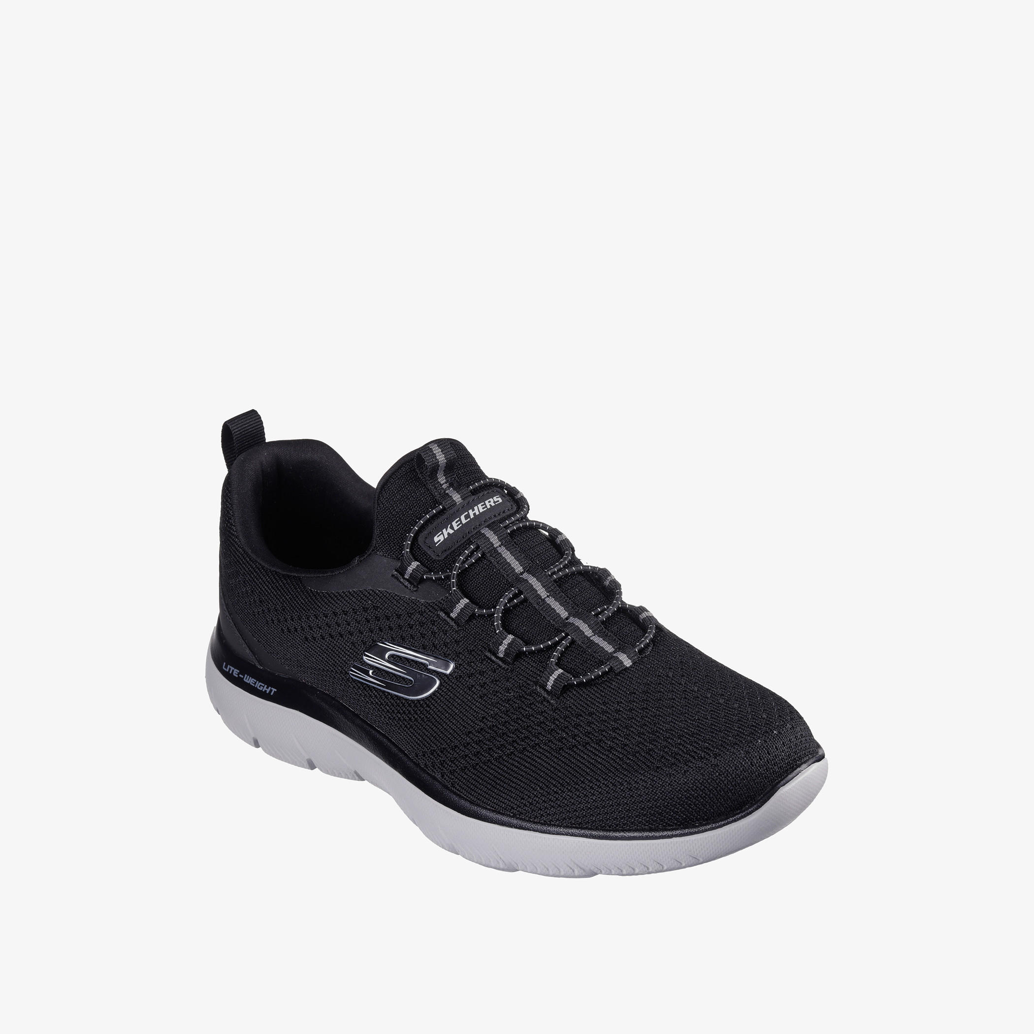 حذاء رياضي ساميتس سهل الارتداء للرجال من سكتشرز - 232832-BKCC-sports-men-shoes-image-1