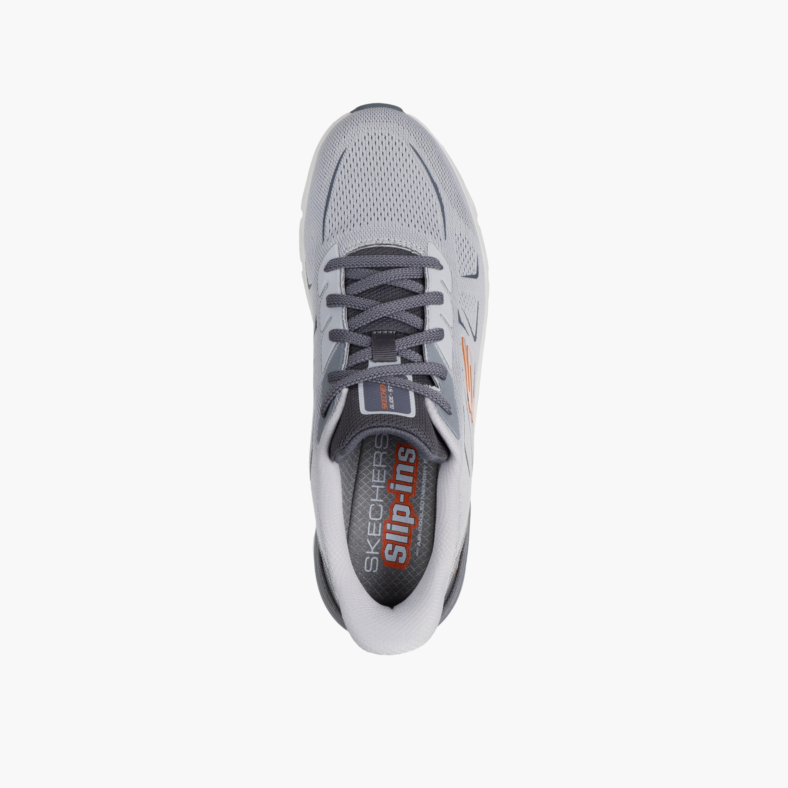 حذاء رياضي سهل الارتداء بطبعات شعار للرجال من سكيتشرز-sports-men-shoes-image-2