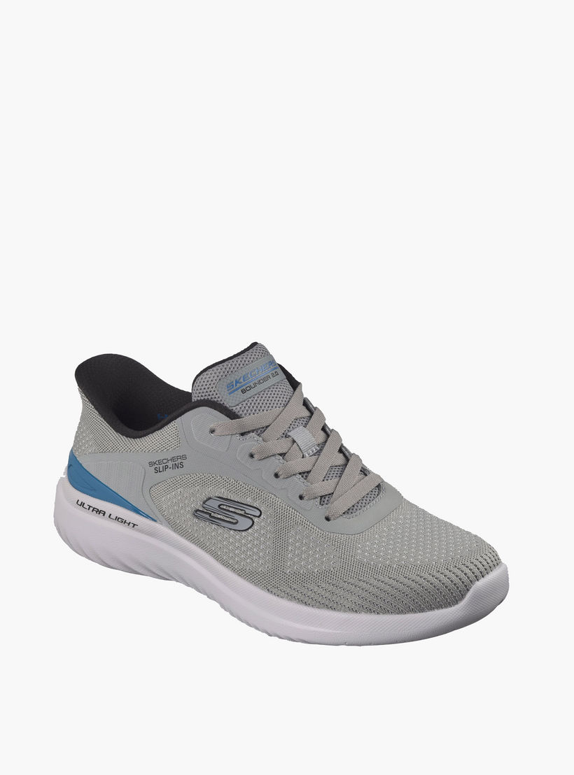 حذاء رياضي برباط إغلاق للرجال من سكيتشرز-sports-men-shoes-image-1