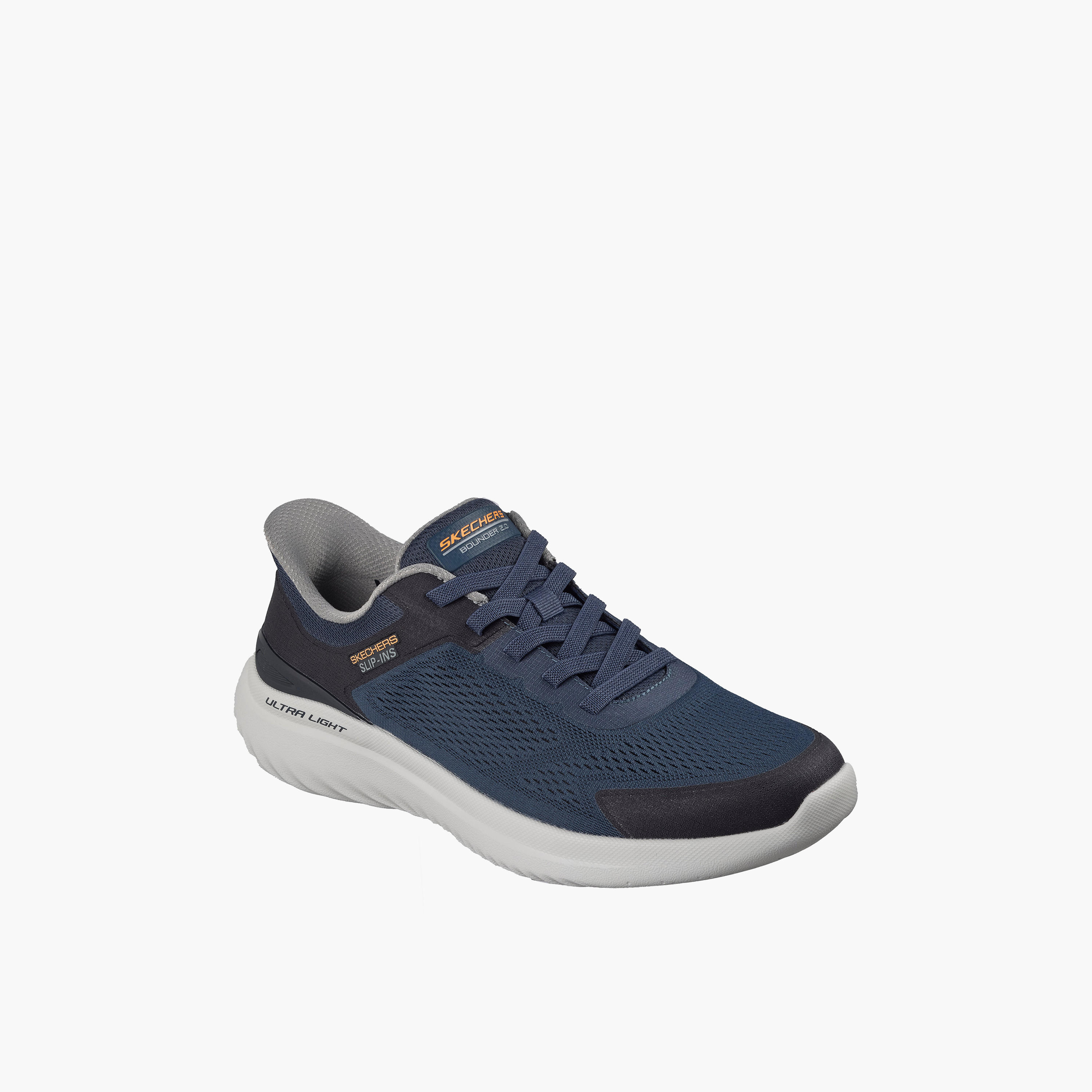 حذاء سنيكرز سهل الارتداء بطول الكاحل باوندر 2.0 للرجال من سكتشرز-sports-men-shoes-image-1