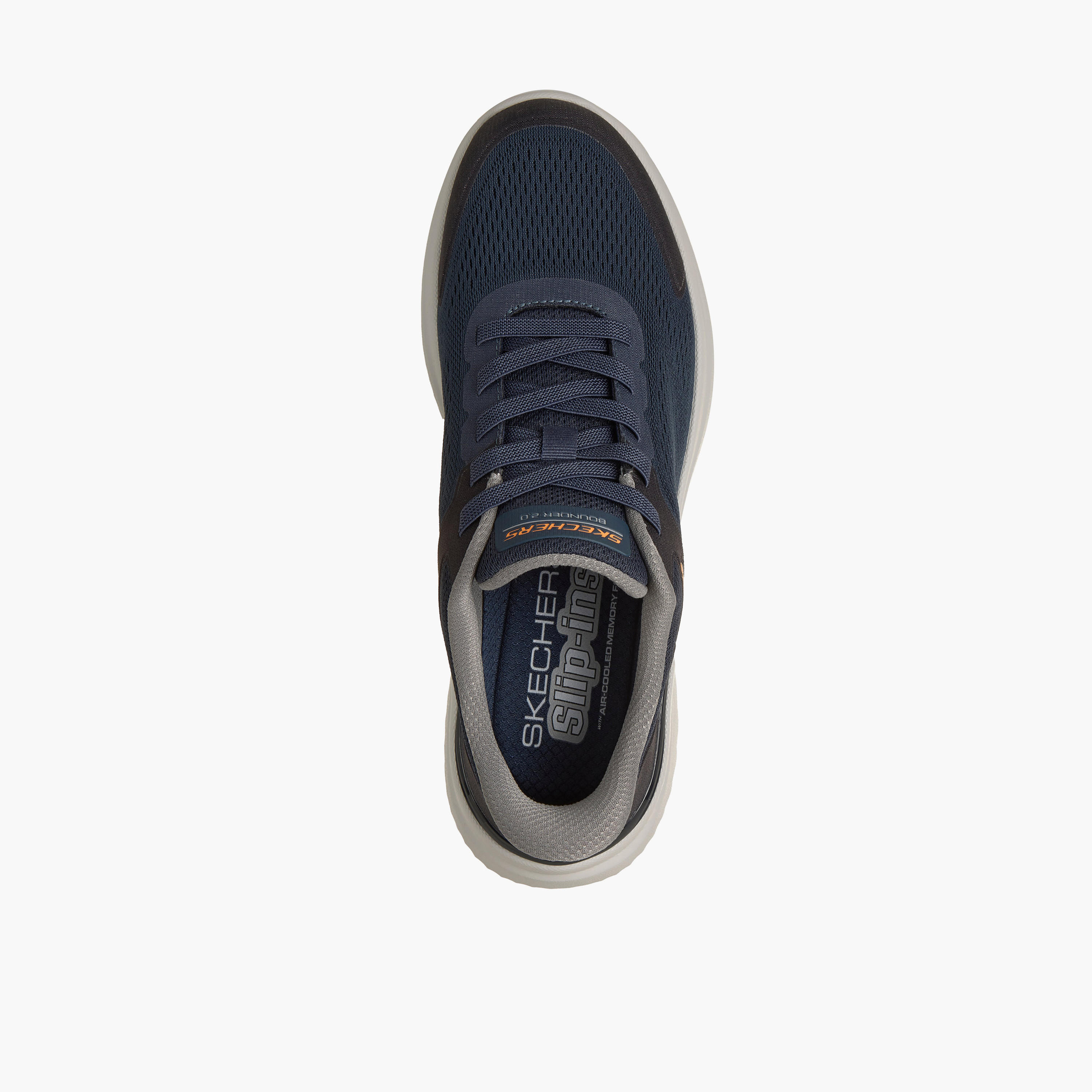 حذاء سنيكرز سهل الارتداء بطول الكاحل باوندر 2.0 للرجال من سكتشرز-sports-men-shoes-image-2