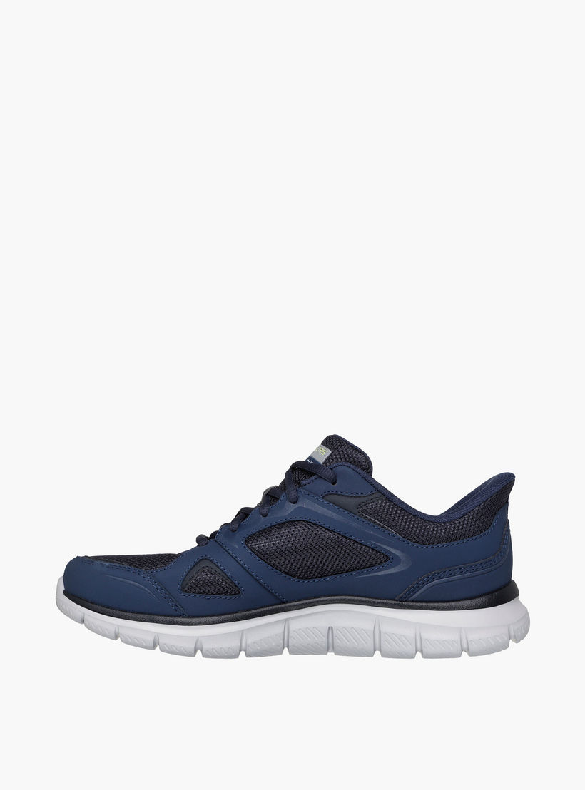 حذاء رياضي جلد برباط إغلاق للرجال من سكيتشرز-sports-men-shoes-image-5