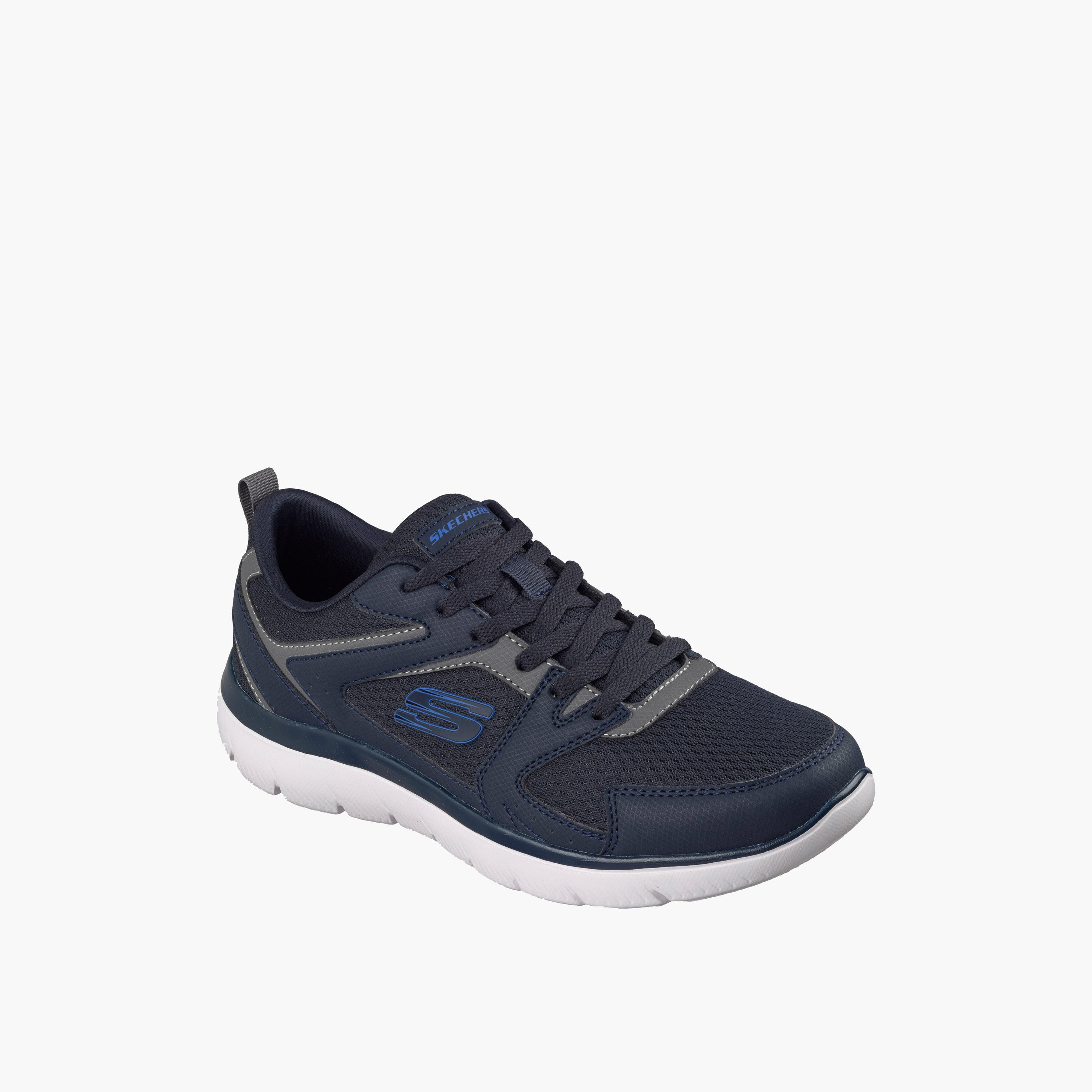 حذاء رياضي برباط للرجال من سكيتشرز-sports-men-shoes-image-1