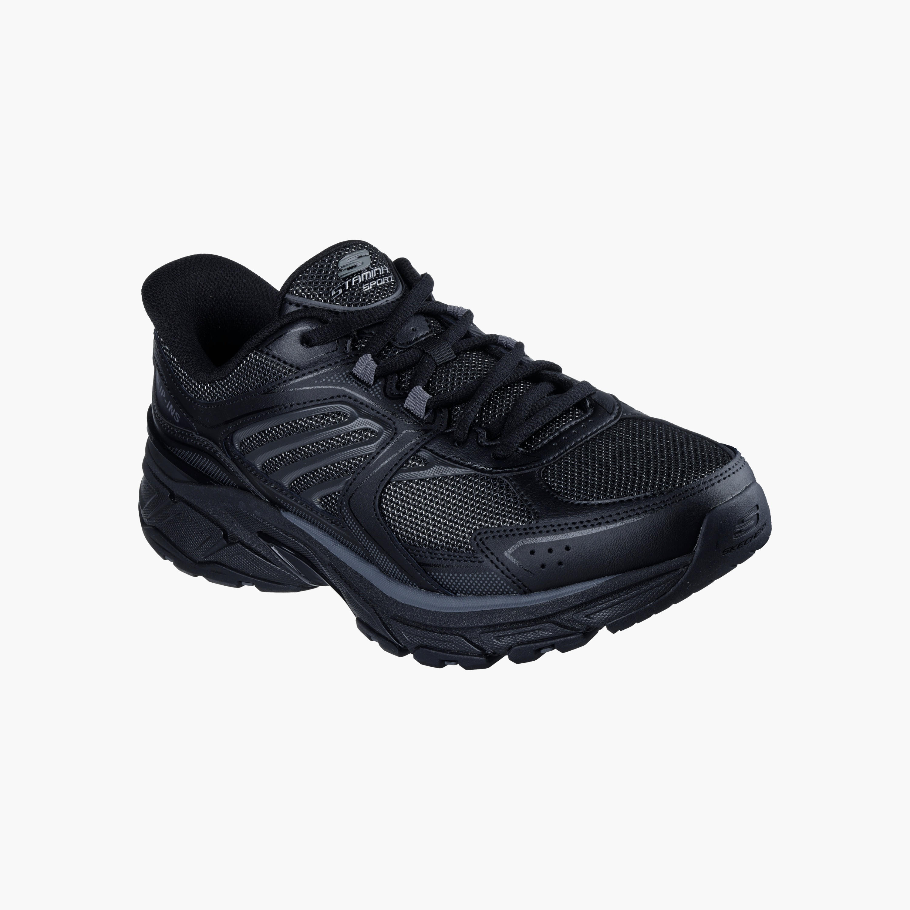 حذاء رياضي برباط ستامينا سبورت للرجال من سكيتشرز-sports-men-shoes-image-4