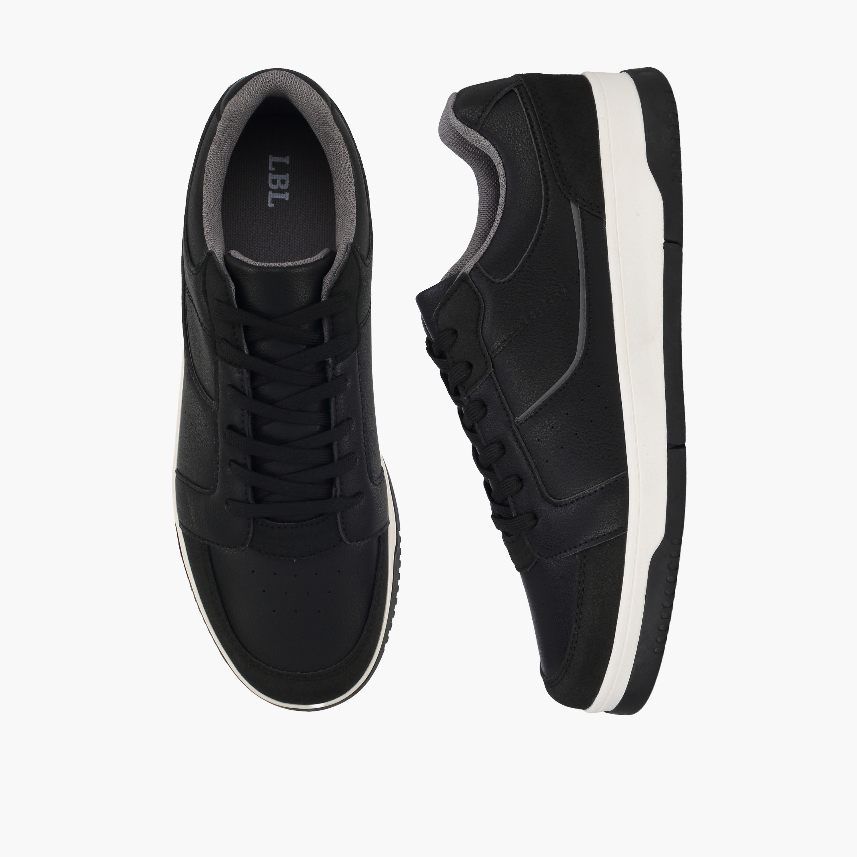 LBL by Shoexpress Men Lace-Up Ankle Sneakers-men-shoes-sneakers-image-1
