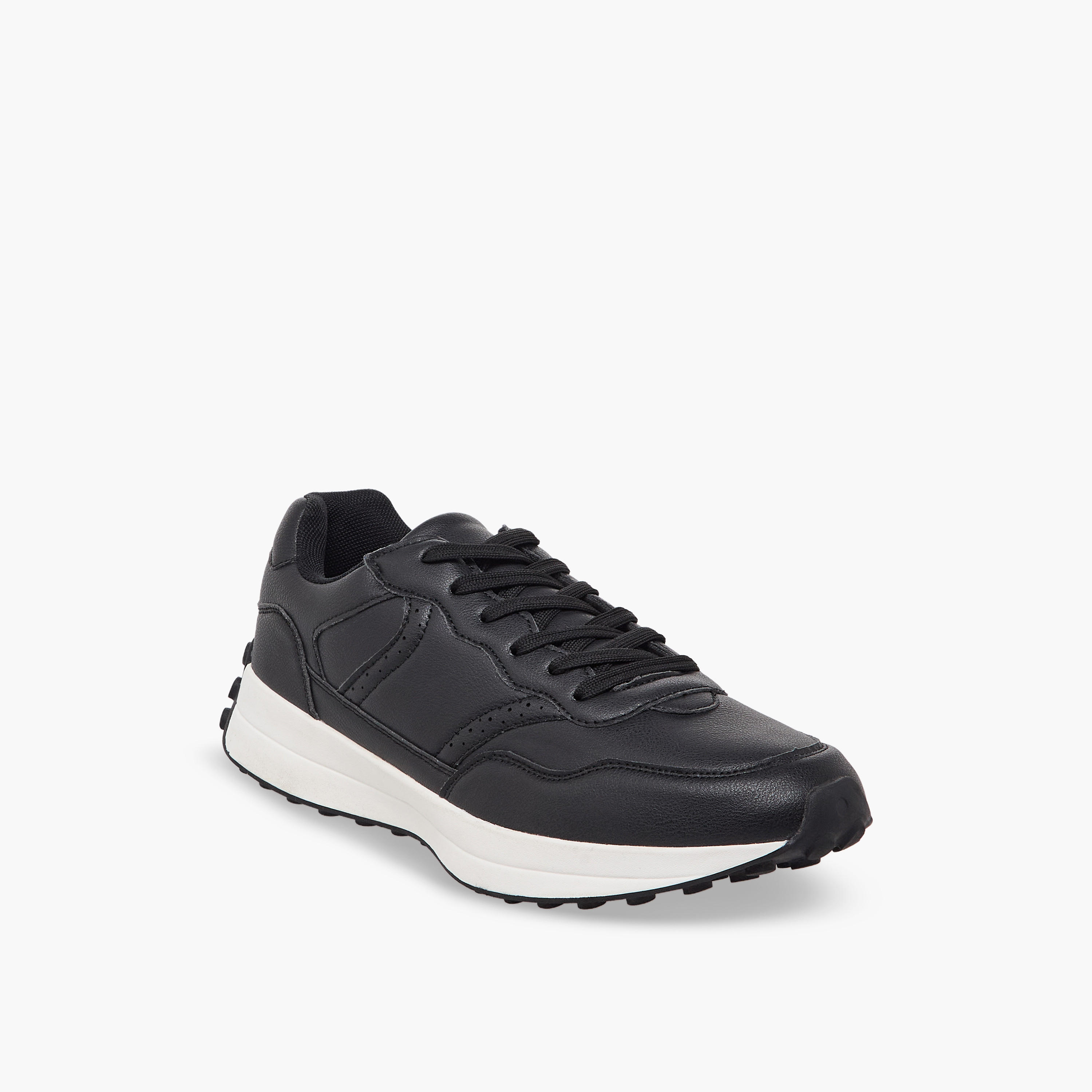 حذاء سنيكرز طول الكاحل برباط إغلاق للرجال من أل بي أل من شو إكسبريس-men-shoes-sneakers-image-2
