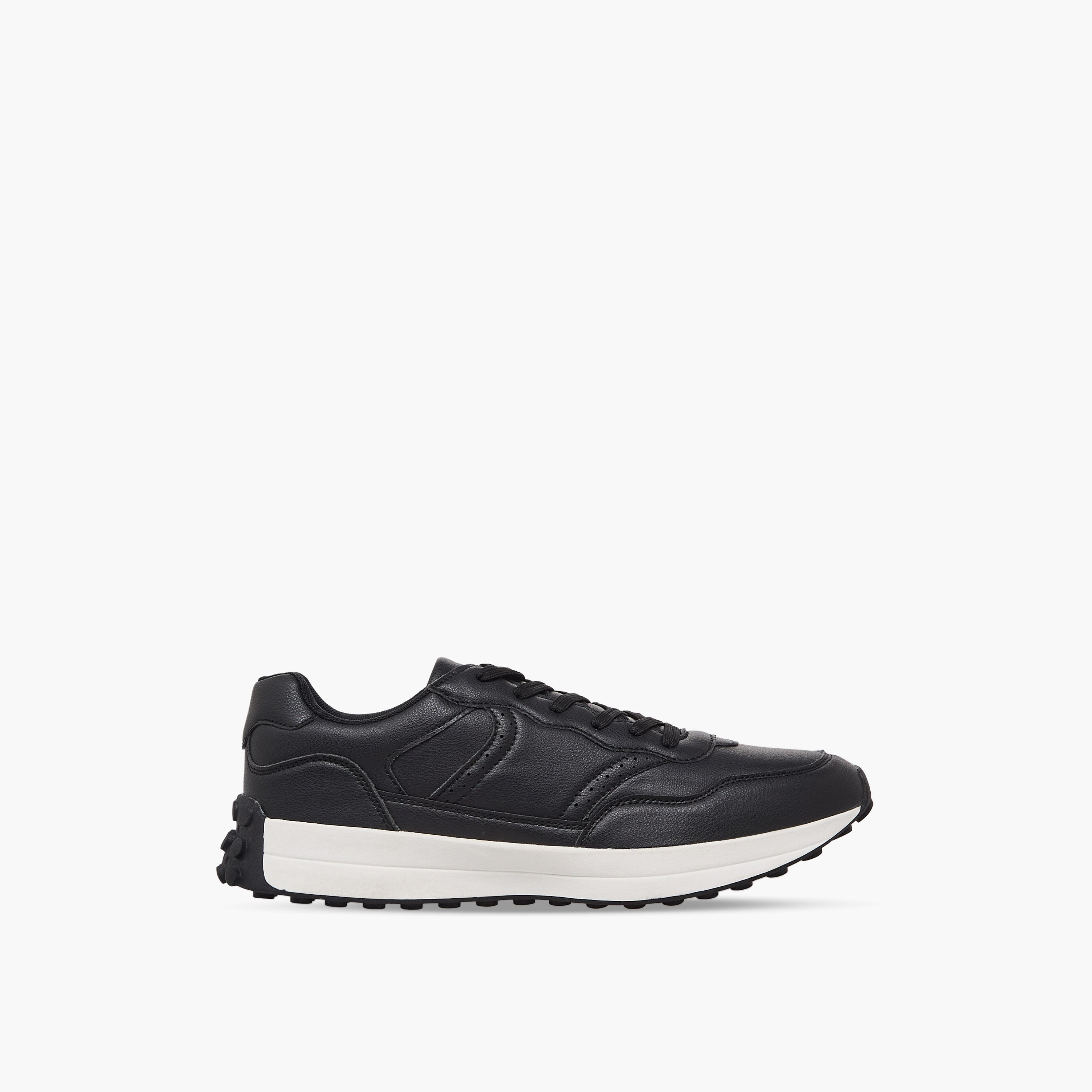 حذاء سنيكرز طول الكاحل برباط إغلاق للرجال من أل بي أل من شو إكسبريس-men-shoes-sneakers-image-3