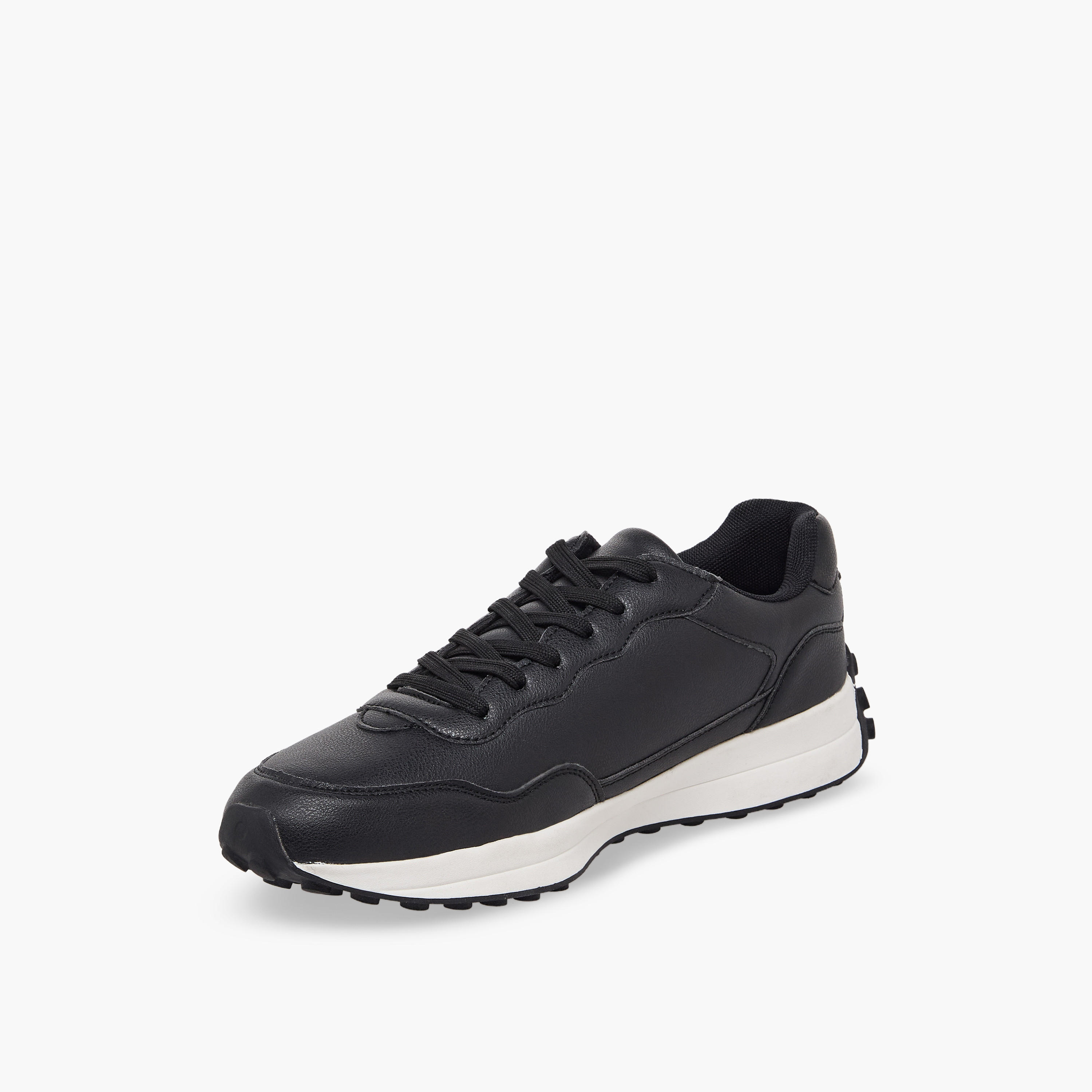 حذاء سنيكرز طول الكاحل برباط إغلاق للرجال من أل بي أل من شو إكسبريس-men-shoes-sneakers-image-4