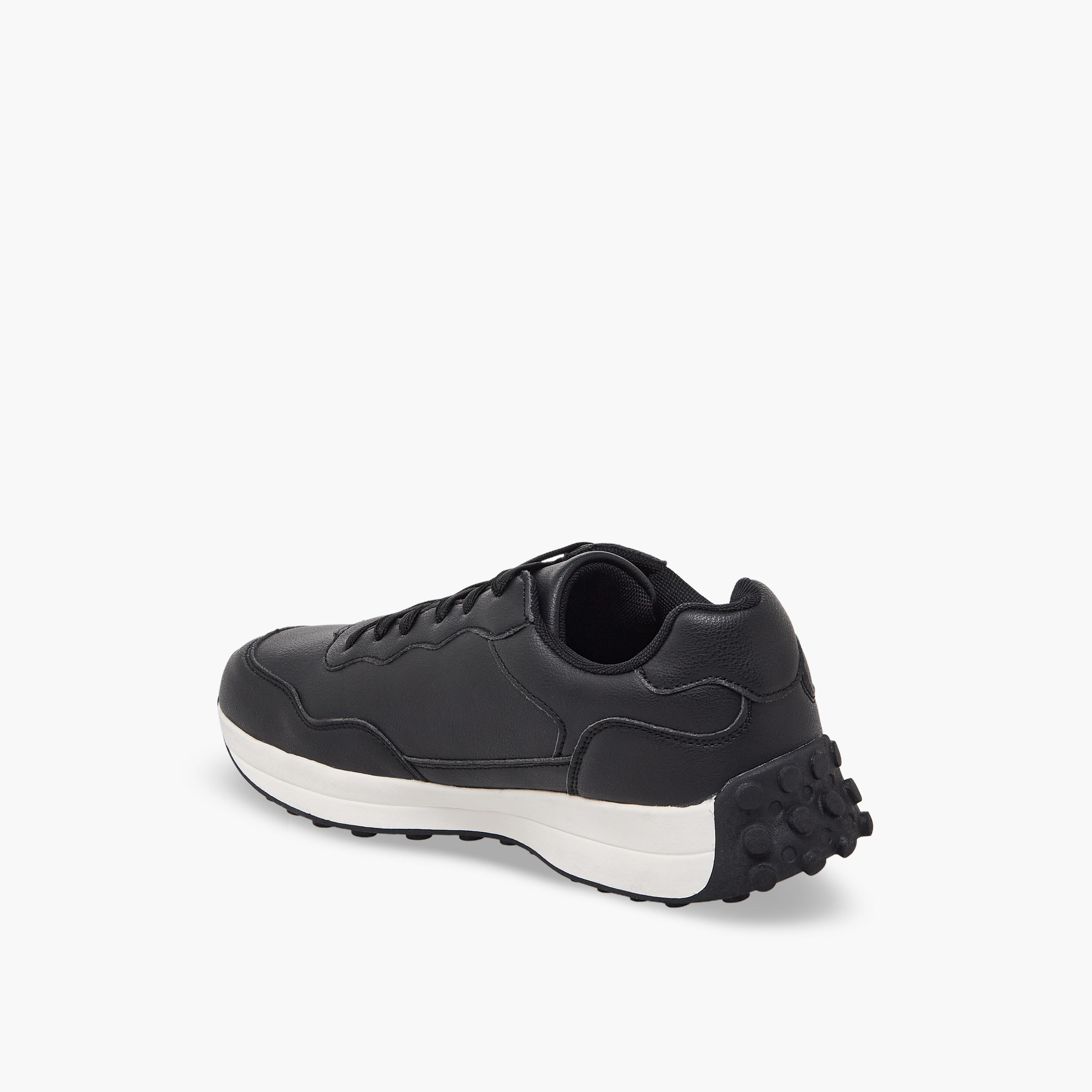 حذاء سنيكرز طول الكاحل برباط إغلاق للرجال من أل بي أل من شو إكسبريس-men-shoes-sneakers-image-5