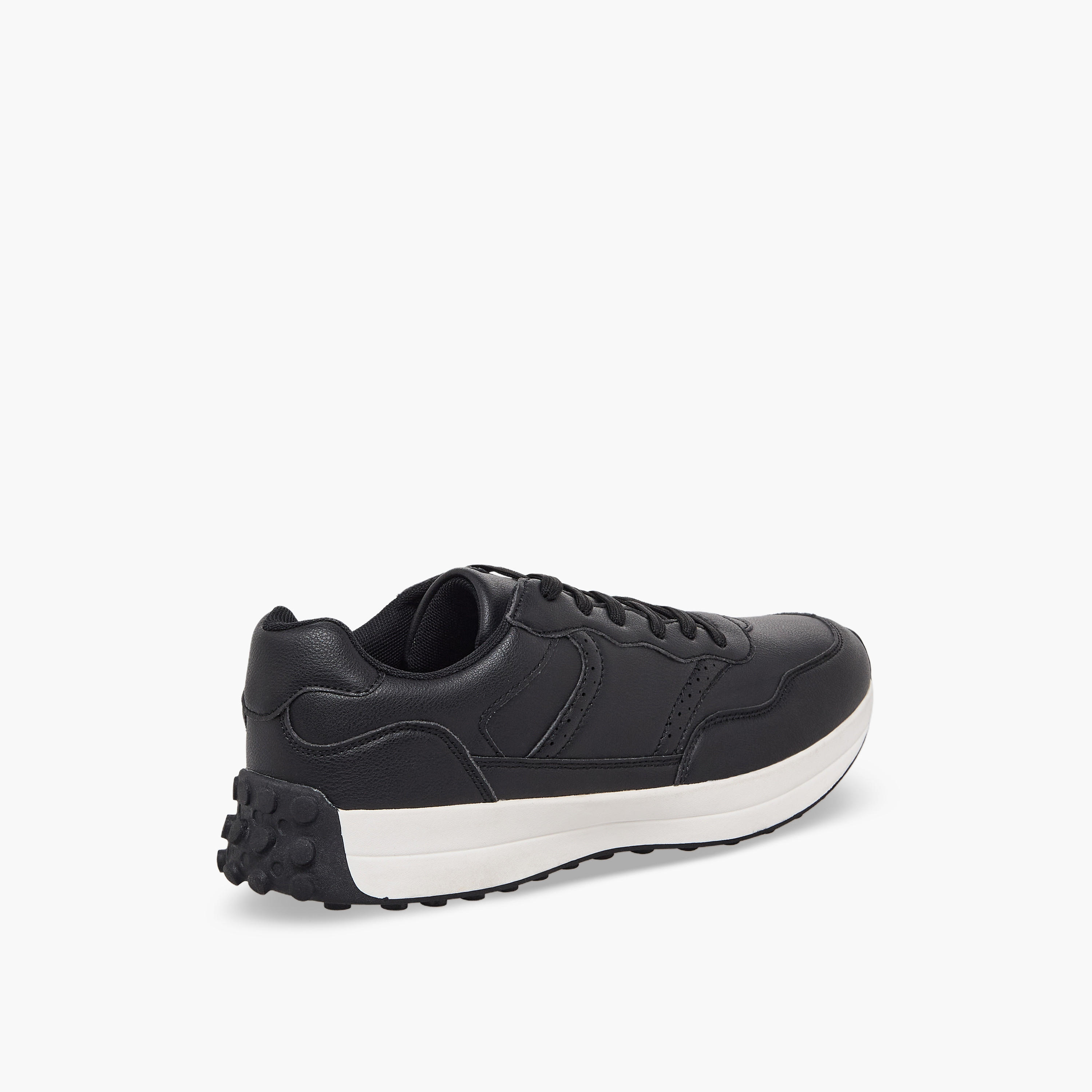 حذاء سنيكرز طول الكاحل برباط إغلاق للرجال من أل بي أل من شو إكسبريس-men-shoes-sneakers-image-6