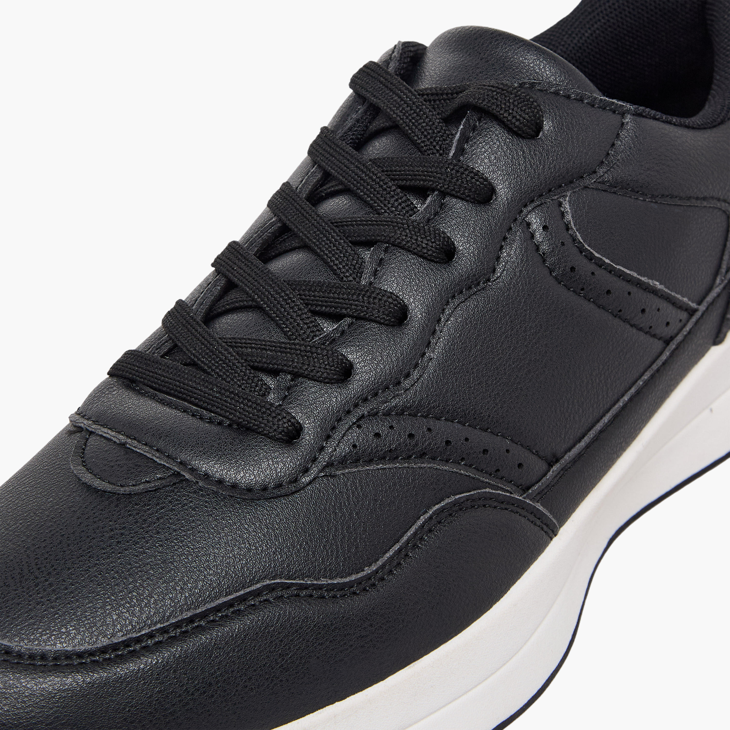 حذاء سنيكرز طول الكاحل برباط إغلاق للرجال من أل بي أل من شو إكسبريس-men-shoes-sneakers-image-7