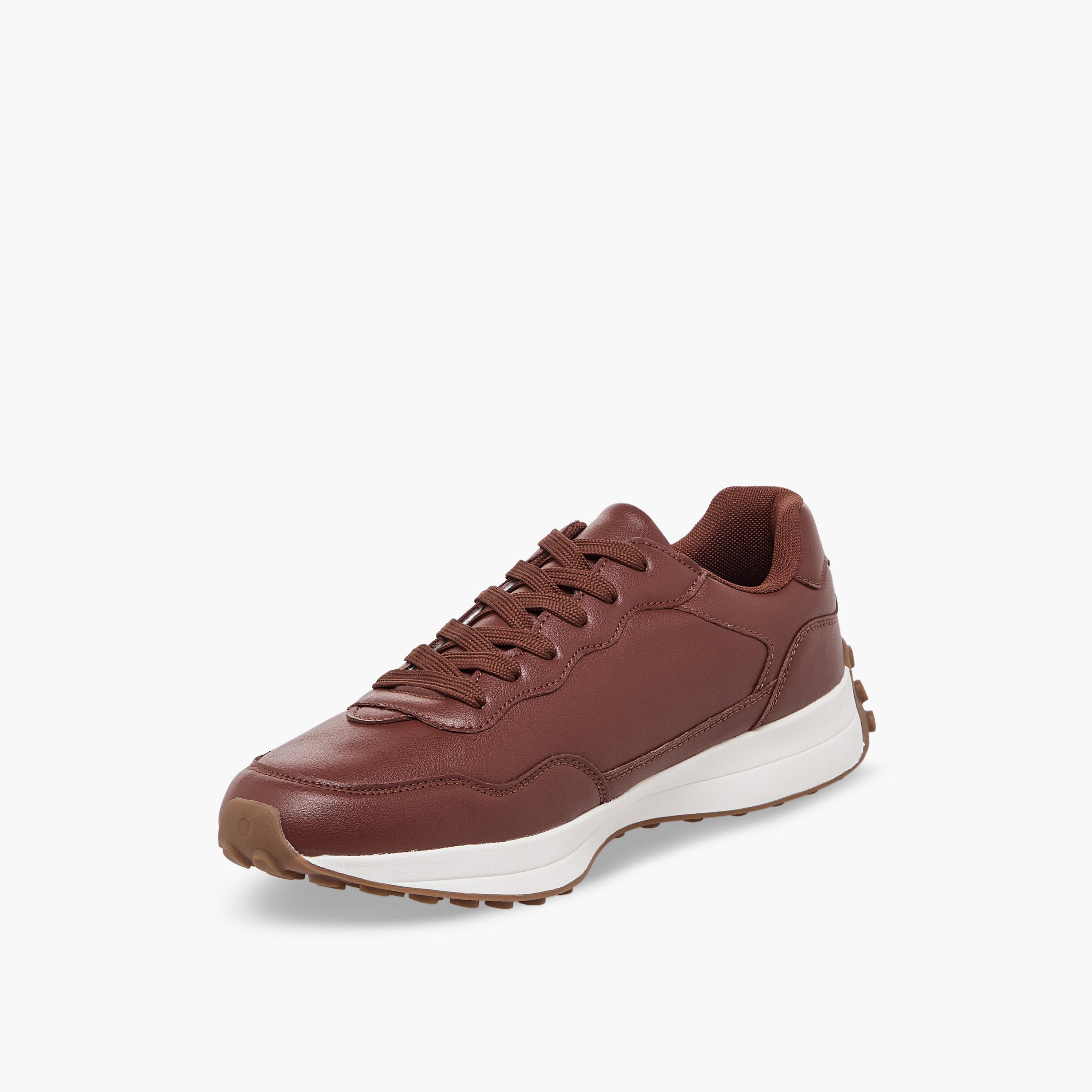 حذاء سنيكرز طول الكاحل برباط إغلاق للرجال من أل بي أل من شو إكسبريس-men-shoes-sneakers-image-4