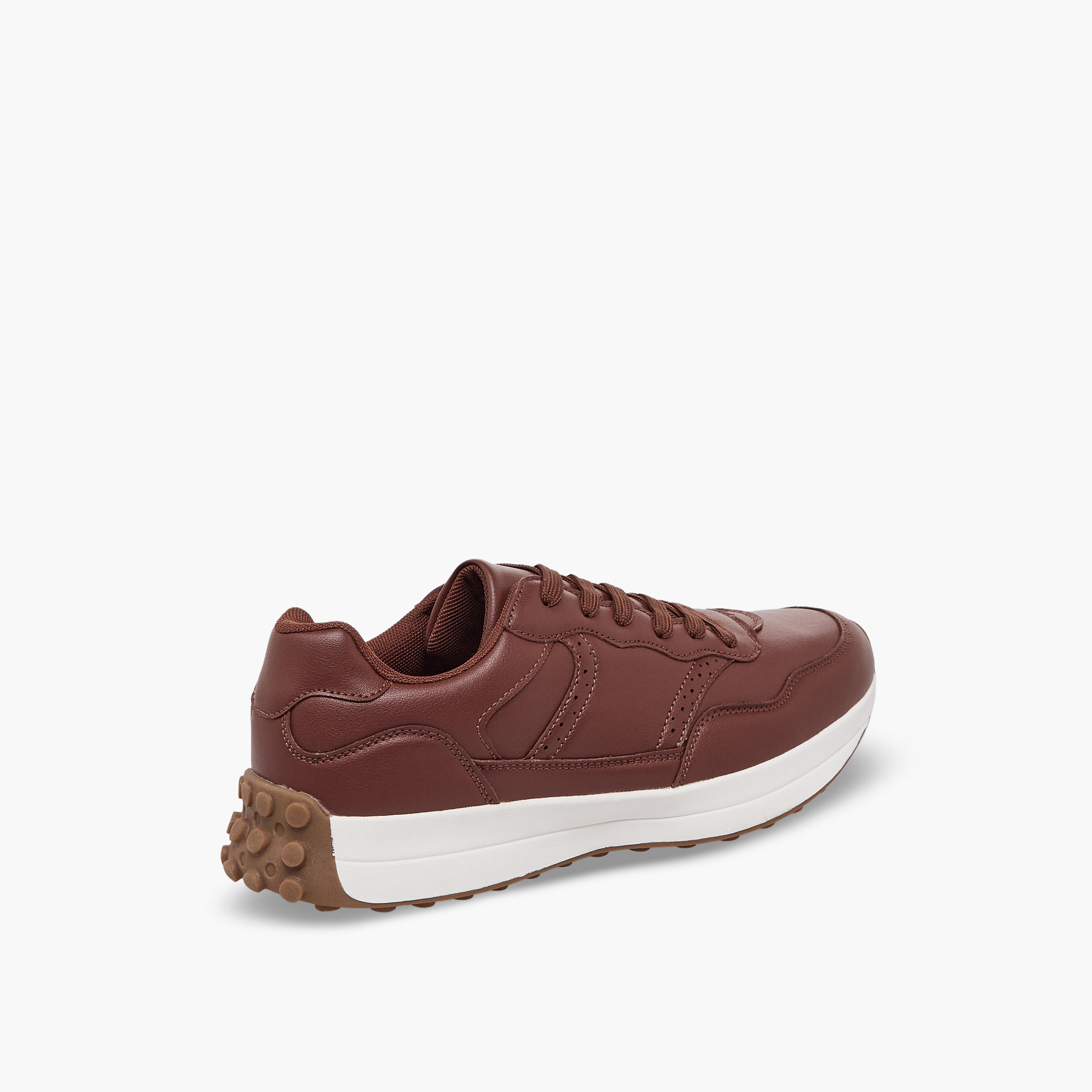 حذاء سنيكرز طول الكاحل برباط إغلاق للرجال من أل بي أل من شو إكسبريس-men-shoes-sneakers-image-6