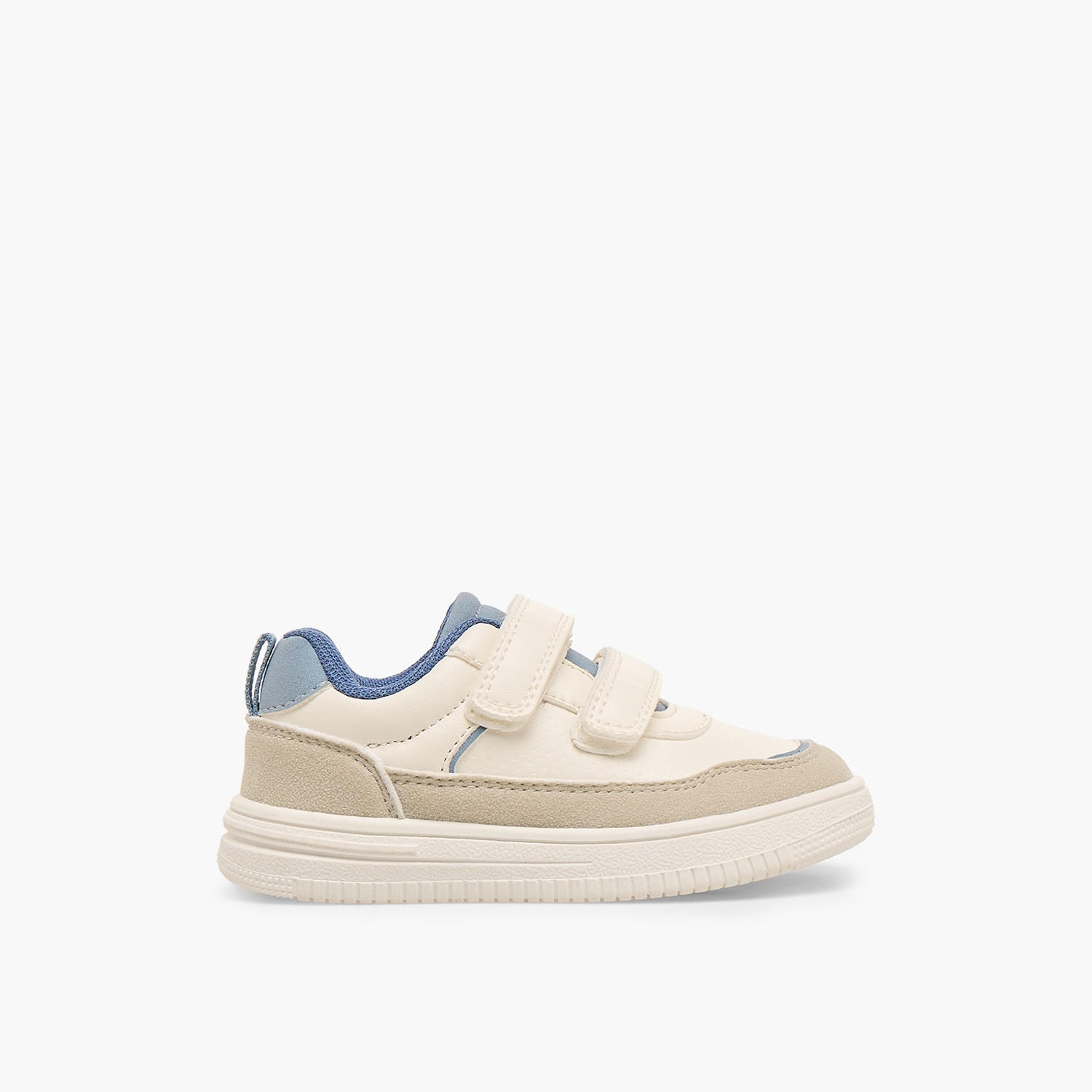 Barefeet Boys Colourblock Hook & Loop Sneakers-girls-shoes-sneakers-image-3