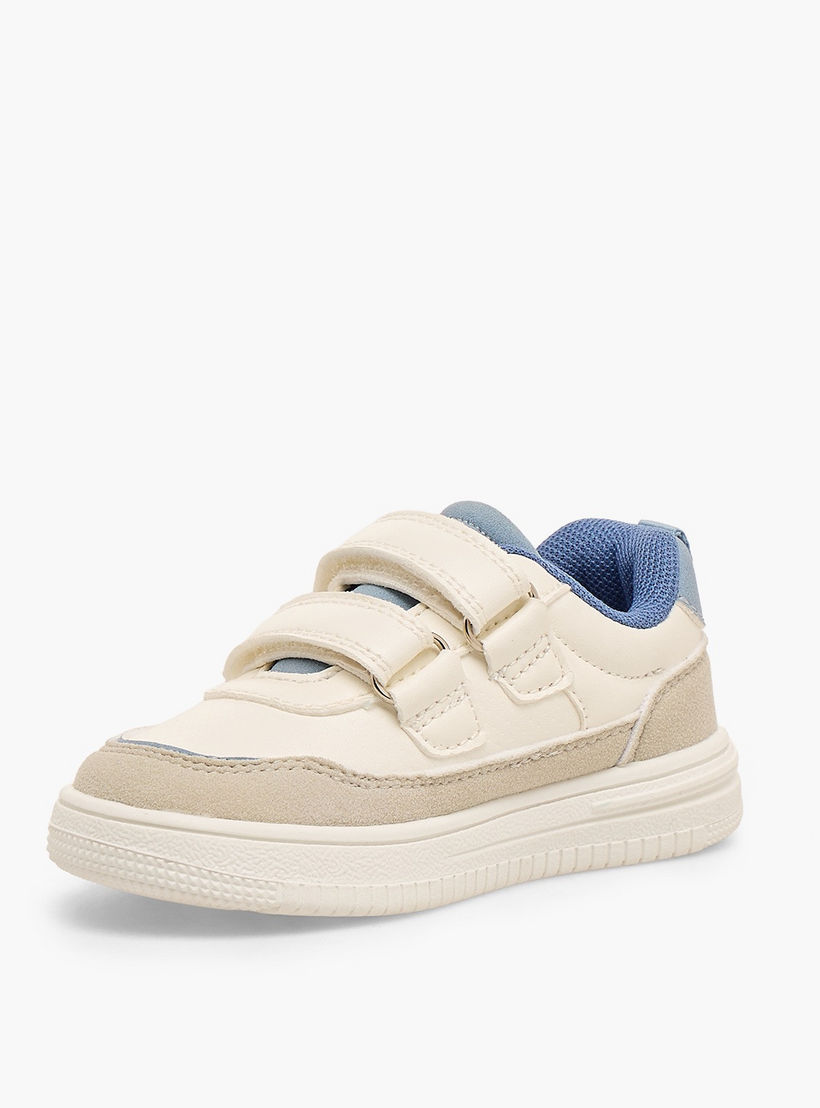 Barefeet Boys Colourblock Hook & Loop Sneakers-girls-shoes-sneakers-image-4