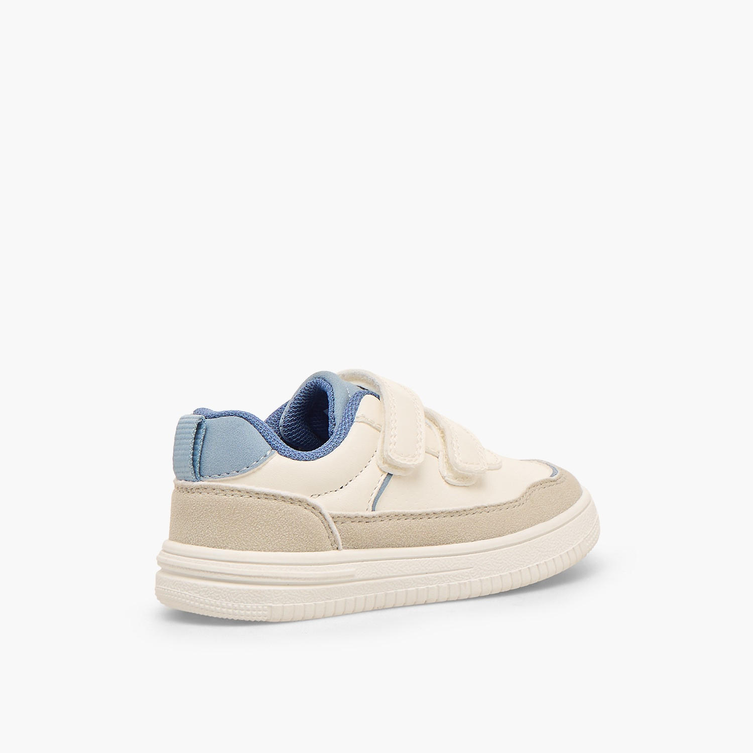 Barefeet Boys Colourblock Hook & Loop Sneakers-girls-shoes-sneakers-image-6