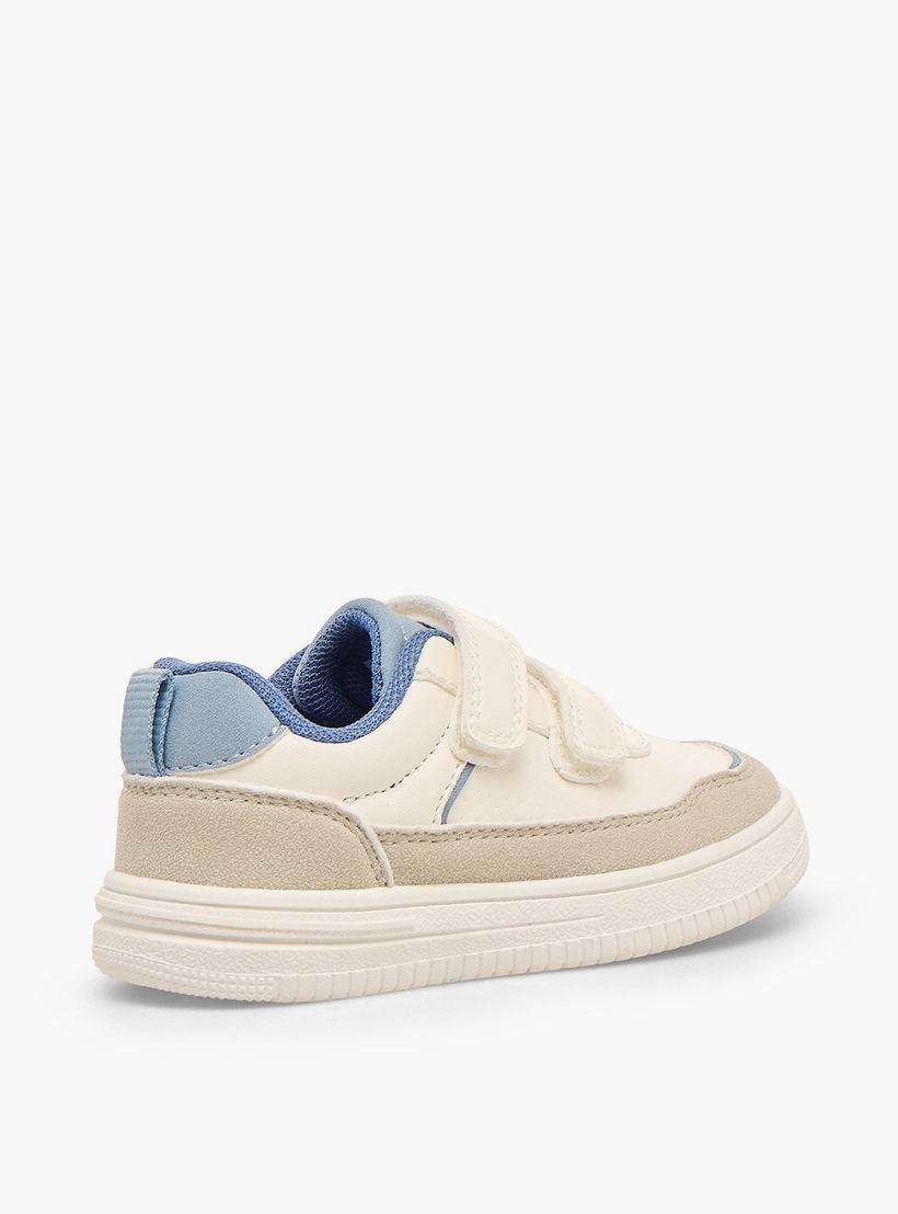 Barefeet Boys Colourblock Hook & Loop Sneakers-girls-shoes-sneakers-image-6