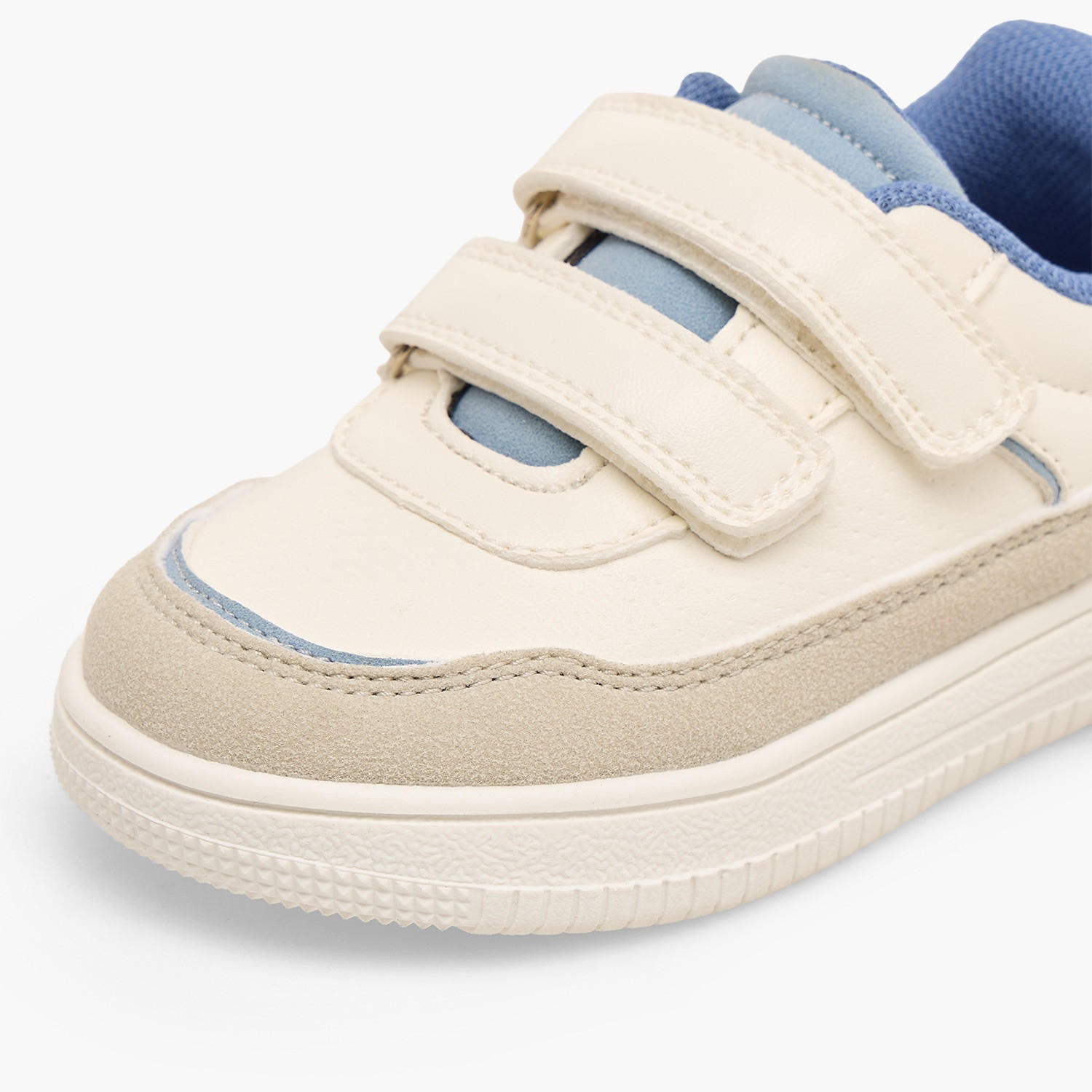 Barefeet Boys Colourblock Hook & Loop Sneakers-girls-shoes-sneakers-image-7