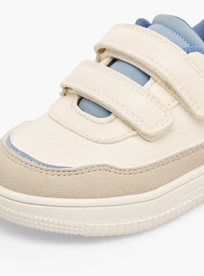 Barefeet Boys Colourblock Hook & Loop Sneakers-girls-shoes-sneakers-image-7