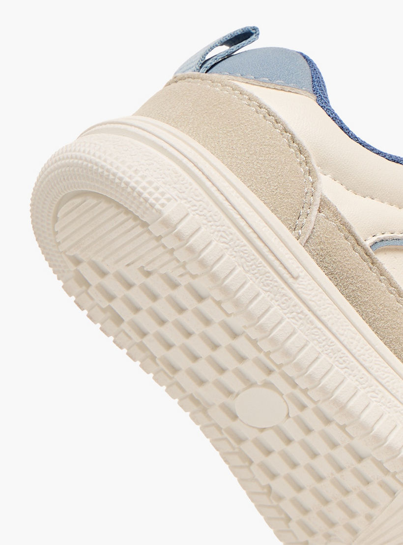 Barefeet Boys Colourblock Hook & Loop Sneakers-girls-shoes-sneakers-image-8