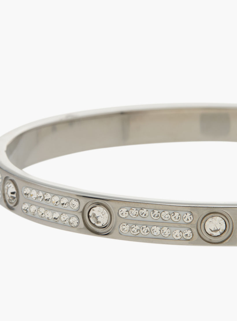 سوار مزين بقفل إغلاق من فلورا بيلا-women-watchesandjewellery-jewellery-banglesandbracelets-image-3